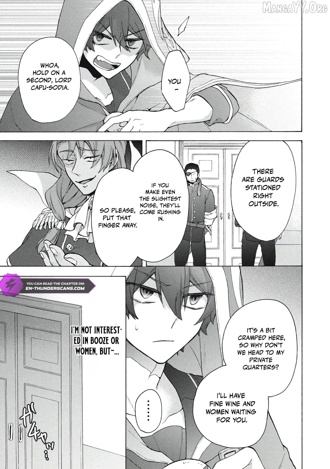 "Kukuku ....... He is the weakest of the Four Heavenly Kings." I was dismissed from my job, but somehow I became the master of a hero and a holy maiden. Chapter 16.2 - page 2
