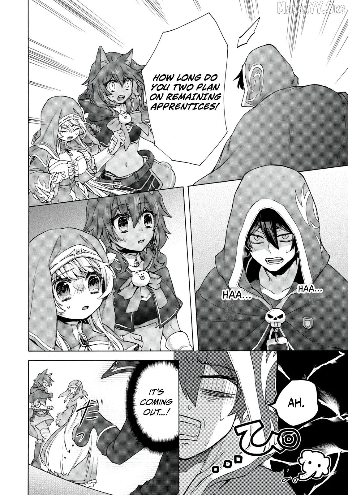 "Kukuku ....... He is the weakest of the Four Heavenly Kings." I was dismissed from my job, but somehow I became the master of a hero and a holy maiden. Chapter 17.2 - page 9