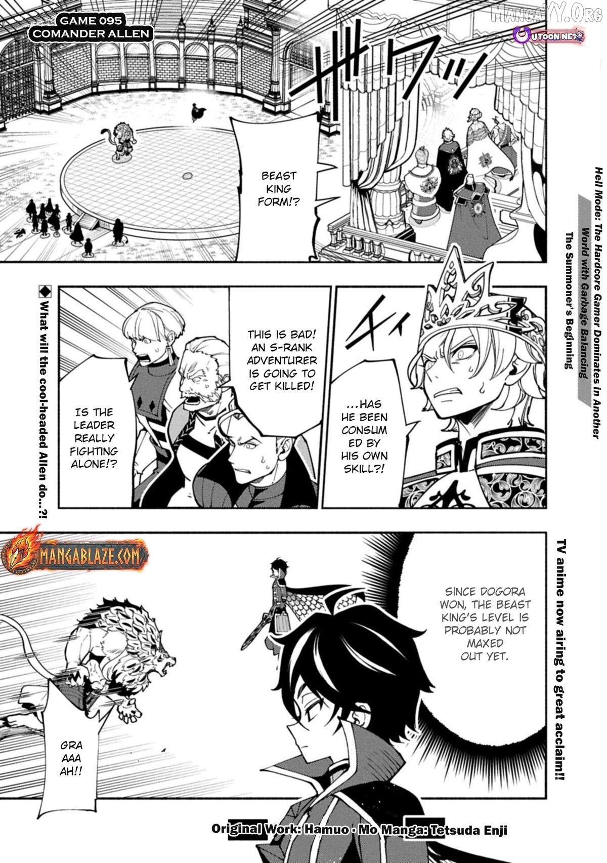 Hell Mode: Yarikomi Suki no Gamer wa Hai Settei no Isekai de Musou Suru Chapter 95.1 - page 1