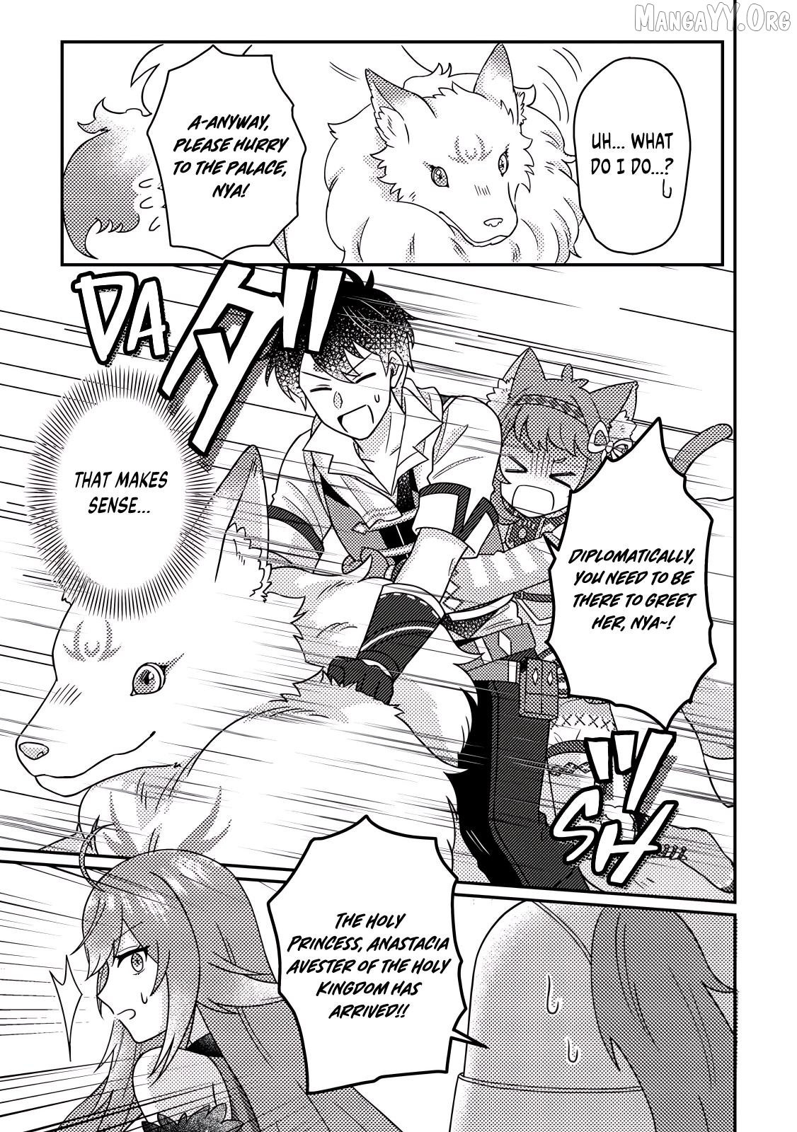 Kamigami No Kago De Seisan Kakumei Chapter 30.3 - page 3
