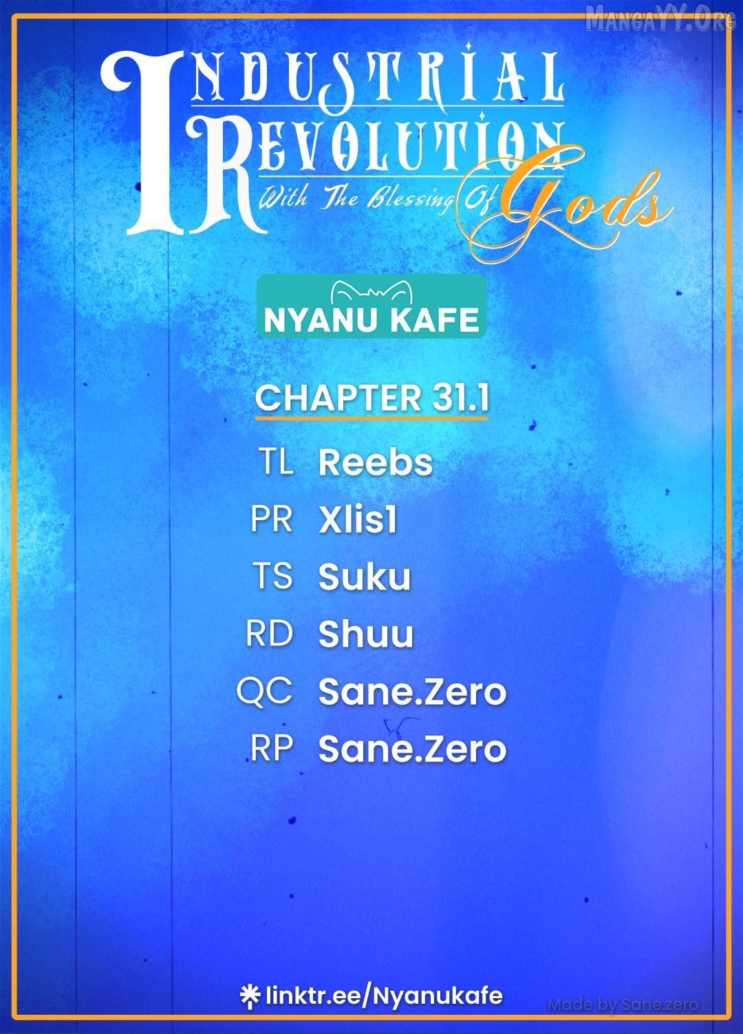 Kamigami No Kago De Seisan Kakumei Chapter 31.1 - page 1