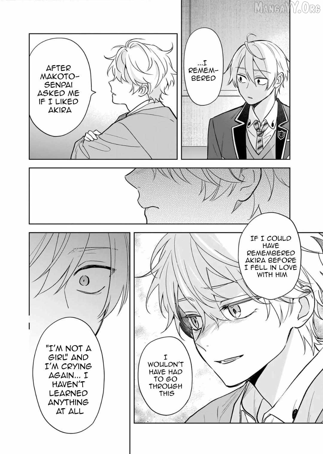 I Realized I Am The Younger Brother Of The Protagonist In A Bl Game Chapter 27 - page 8