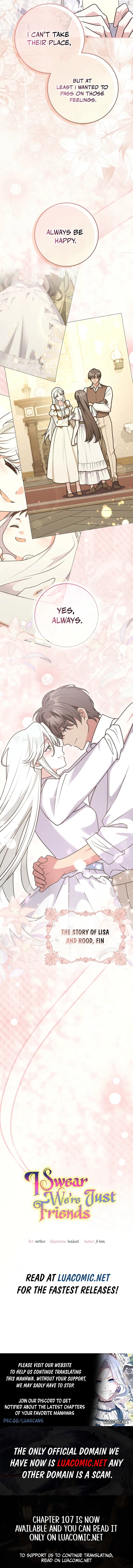 I Swear We're Just Friends Chapter 105 - page 10