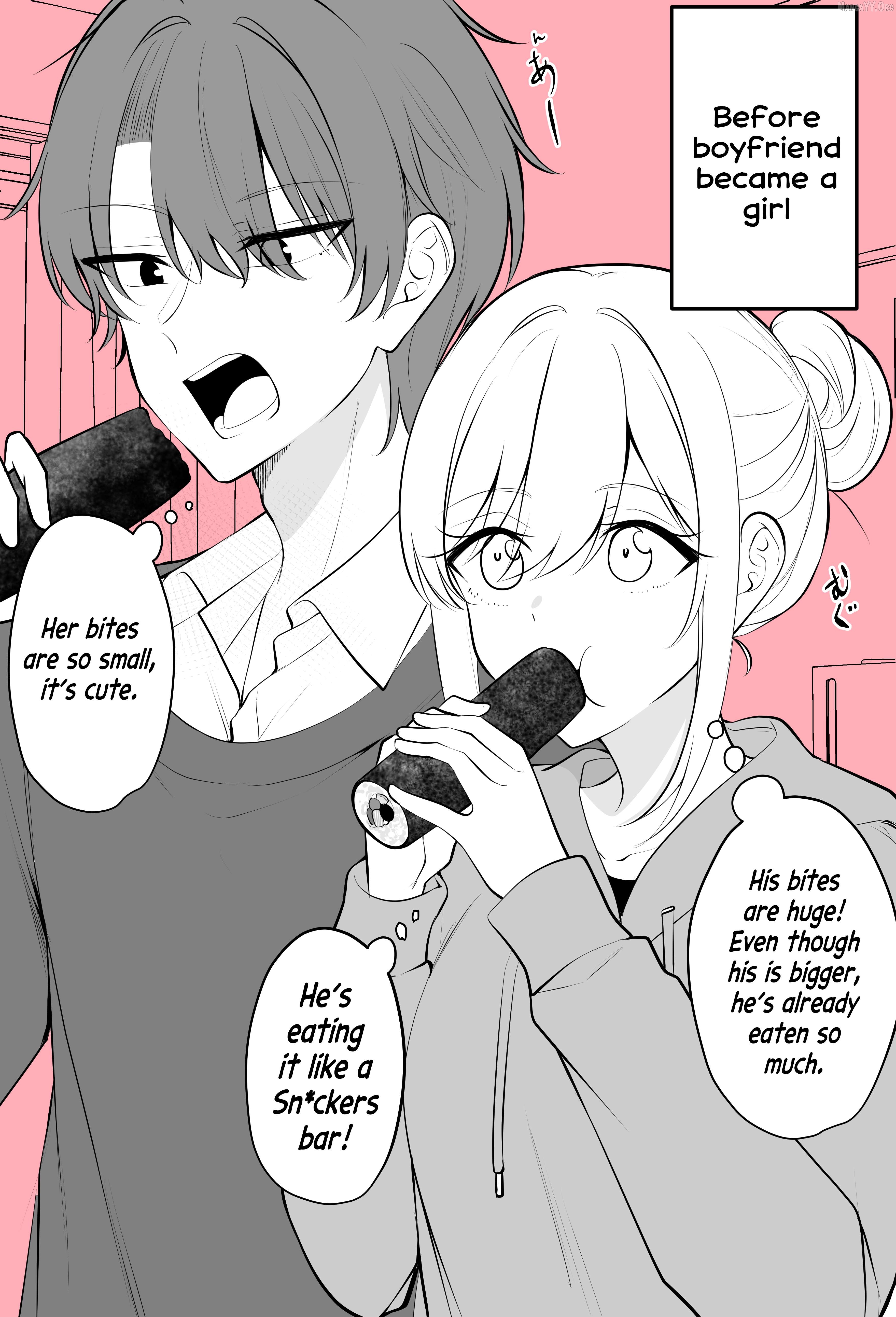 Daily Life Of A Couple In Which The Boyfriend Became A Girl One Day Chapter 65 - page 1