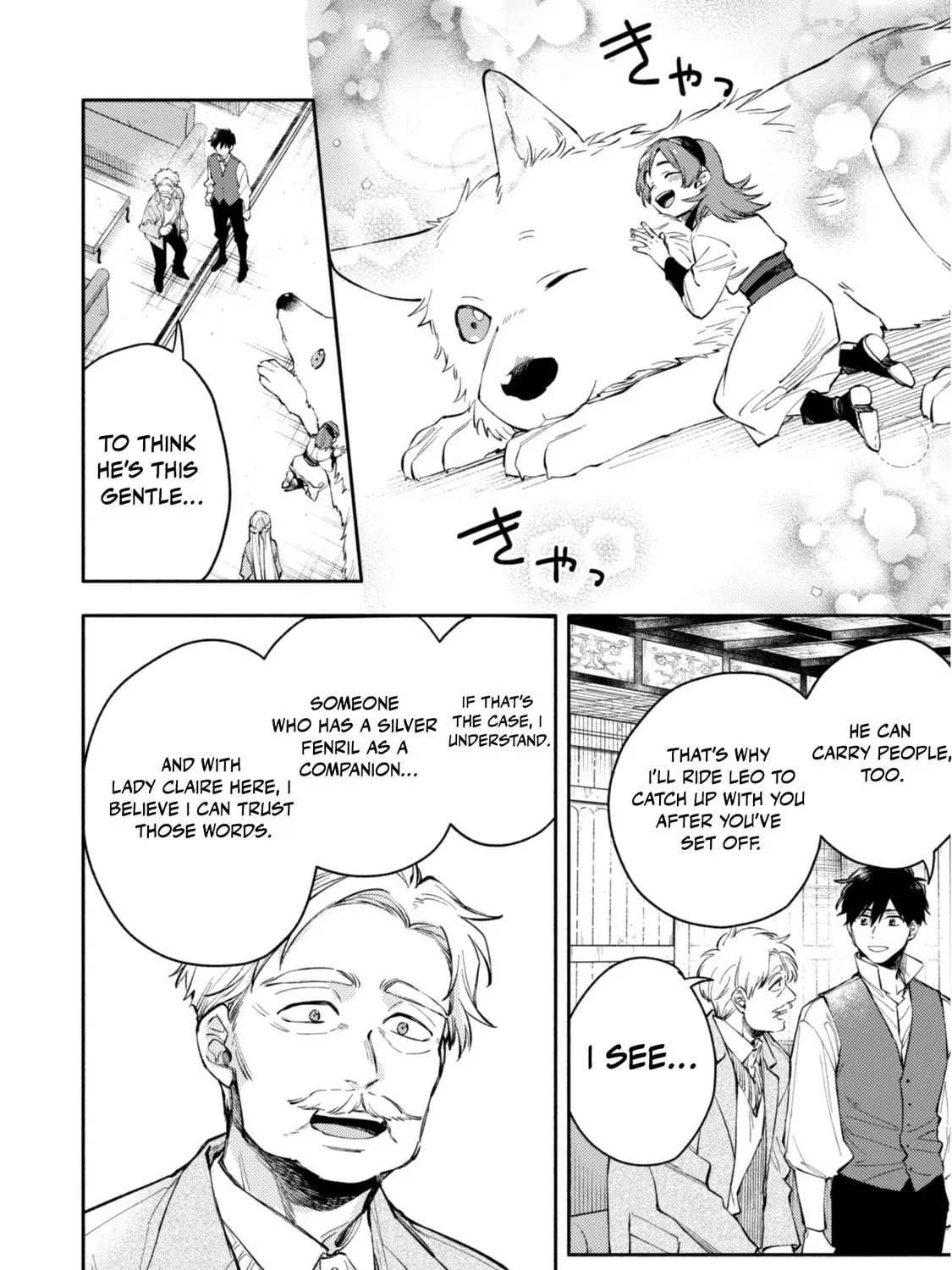 Even Dogs Go to Other Worlds: Life in Another World with My Beloved Hound Chapter 35 - page 36