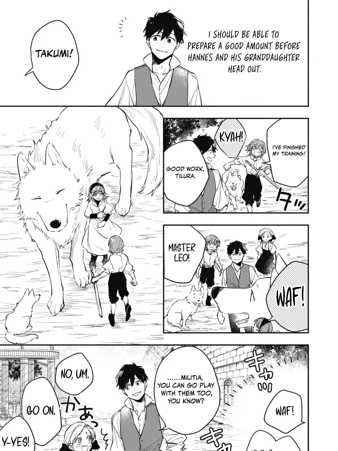 Even Dogs Go to Other Worlds: Life in Another World with My Beloved Hound Chapter 35 - page 42