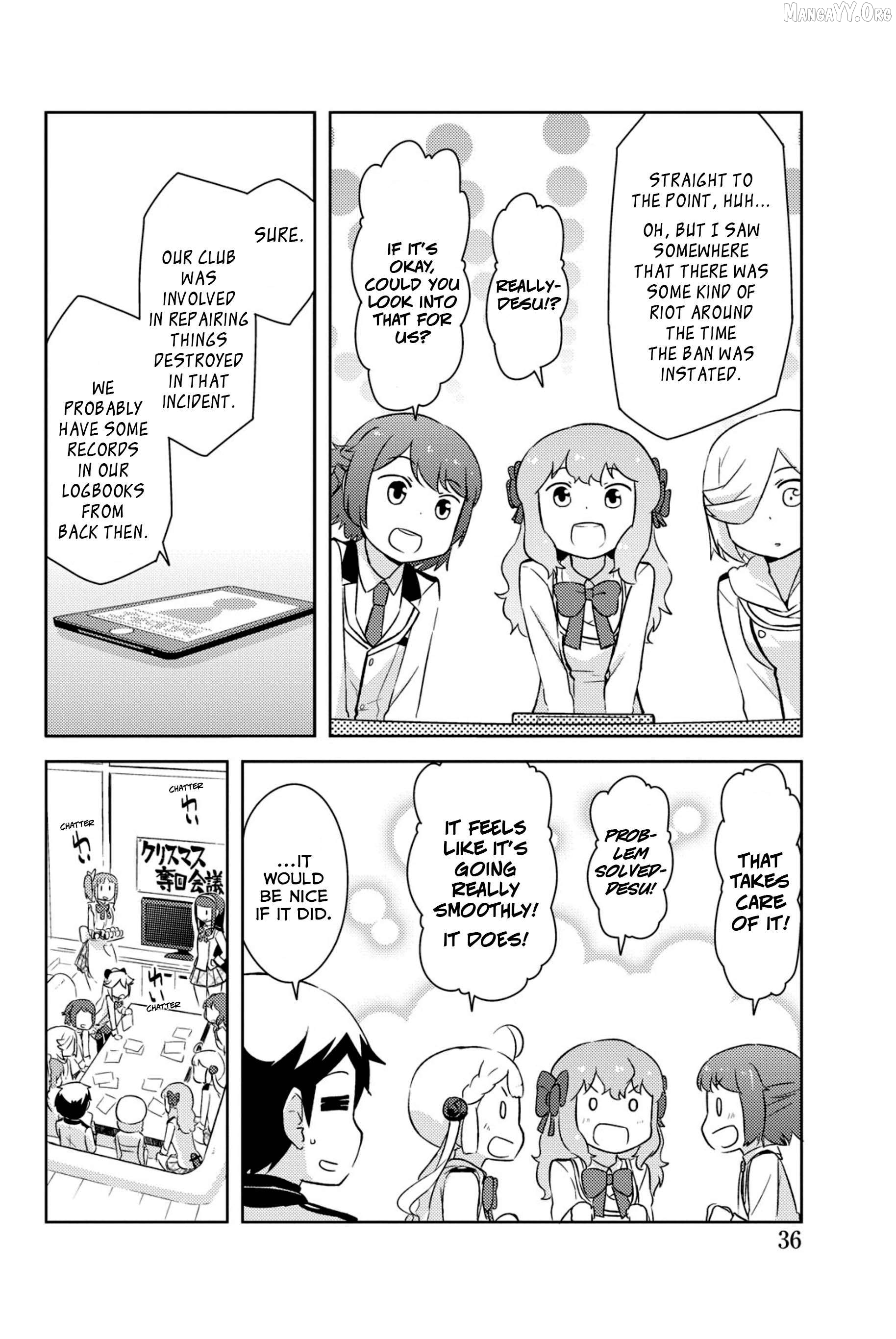 Kanojo ga Flag o Oraretara Chapter 31 - page 32