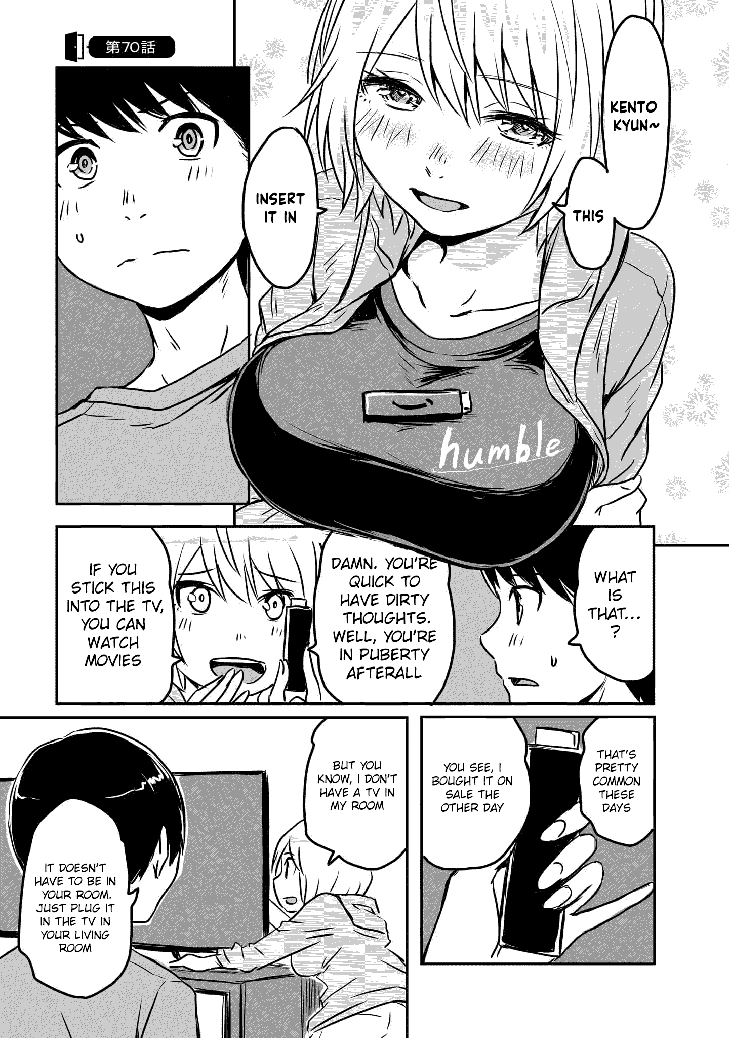 Otonari No Oneesan Ni Arekore Sareru Manga Chapter 70 - page 2