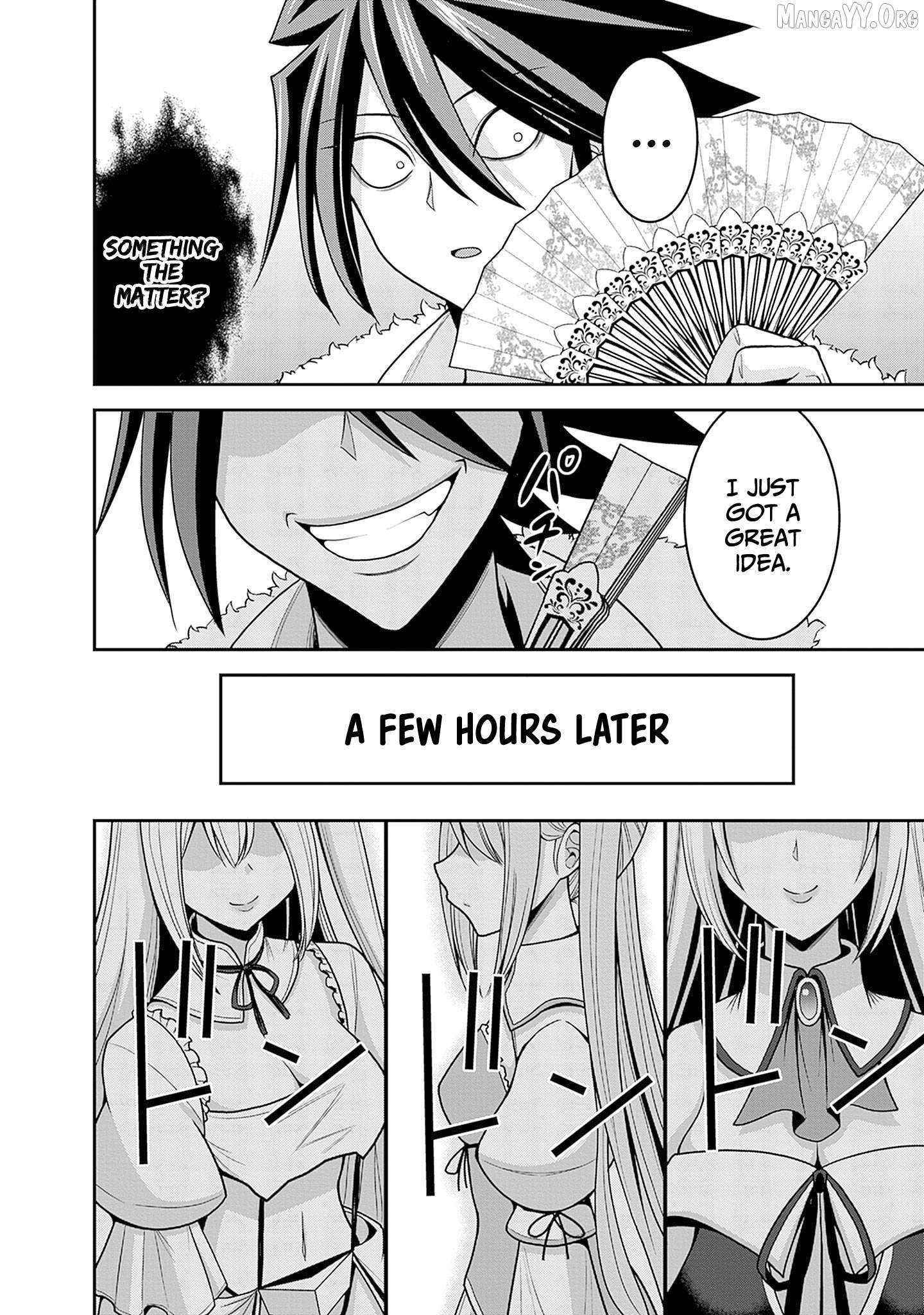 Kujibiki Tokushou Musou Harem-Ken Chapter 58 - page 10