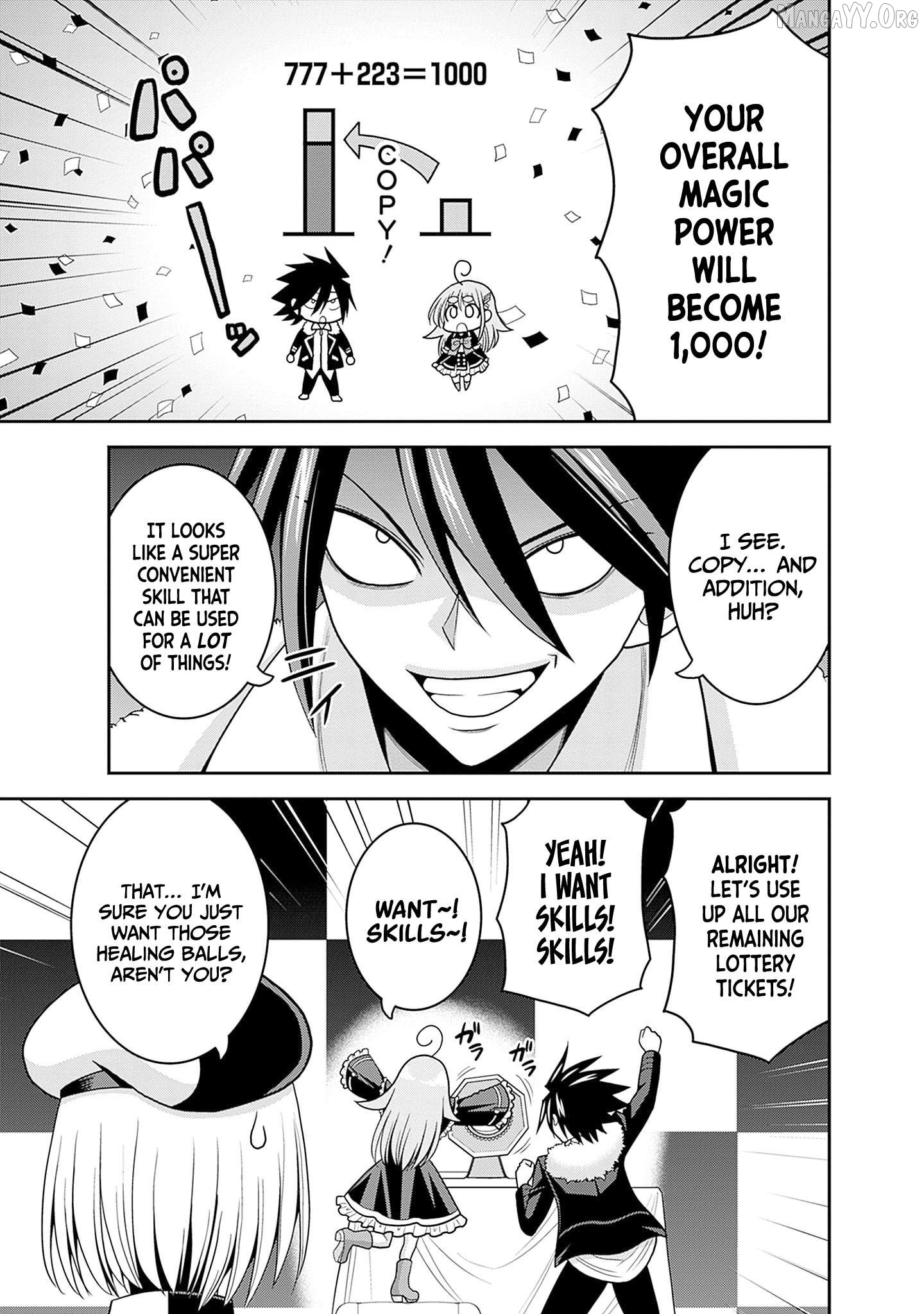 Kujibiki Tokushou Musou Harem-Ken Chapter 58 - page 21