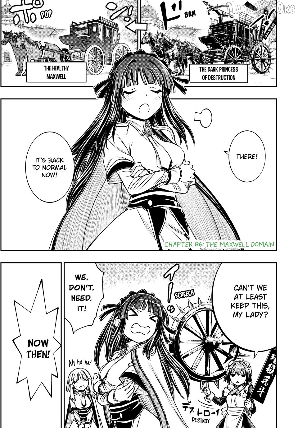 I Got My Wish and Reincarnated as the Villainess (Last Boss)! Chapter 86 - page 1