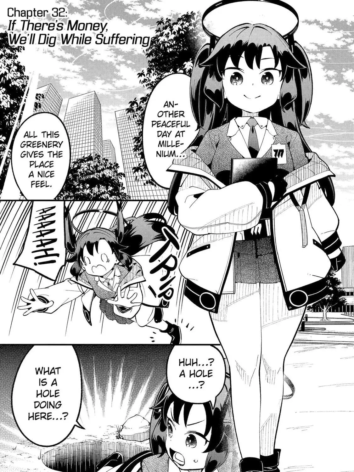 Blue Archive: The Adventure Of Game Development Department Chapter 32 - page 1