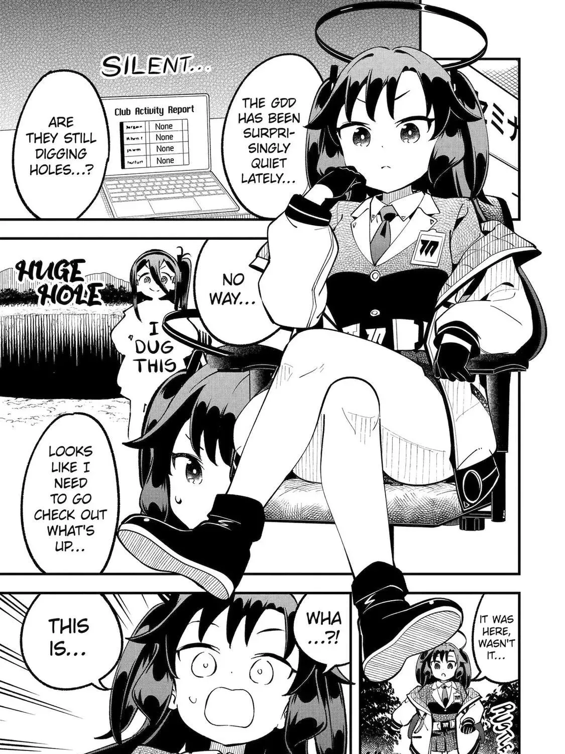 Blue Archive: The Adventure Of Game Development Department Chapter 32 - page 45