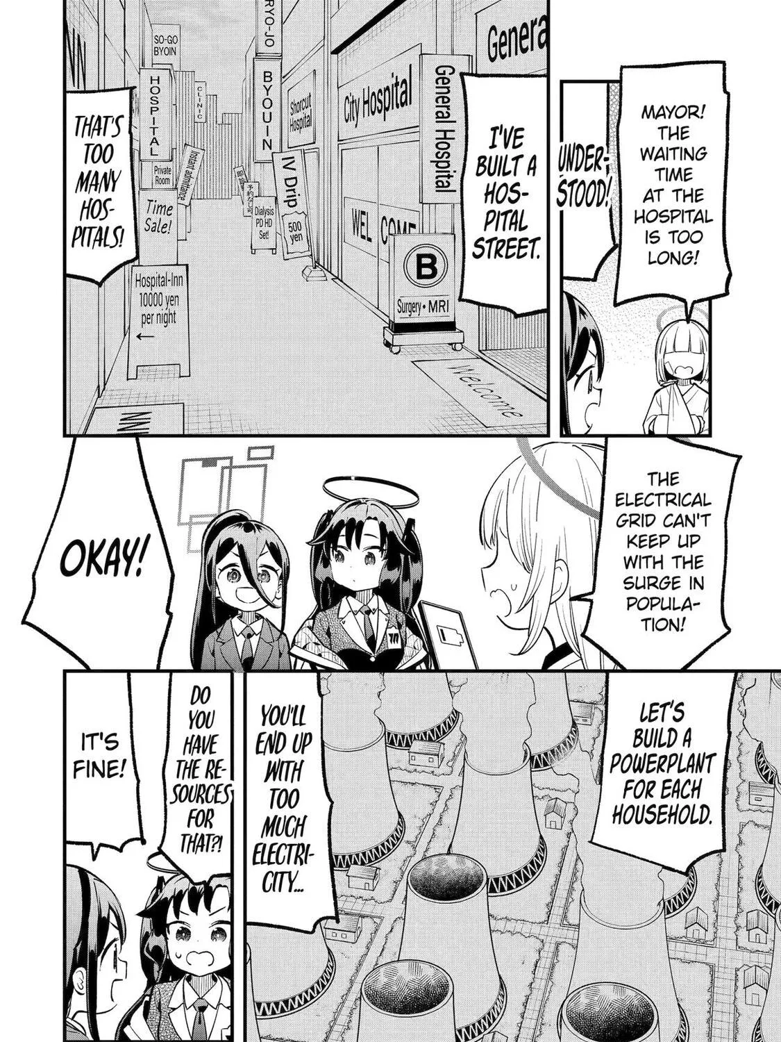 Blue Archive: The Adventure Of Game Development Department Chapter 32 - page 53