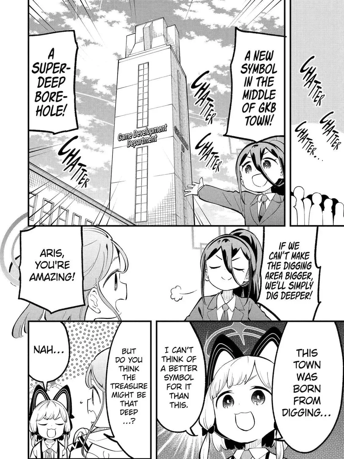 Blue Archive: The Adventure Of Game Development Department Chapter 32 - page 65