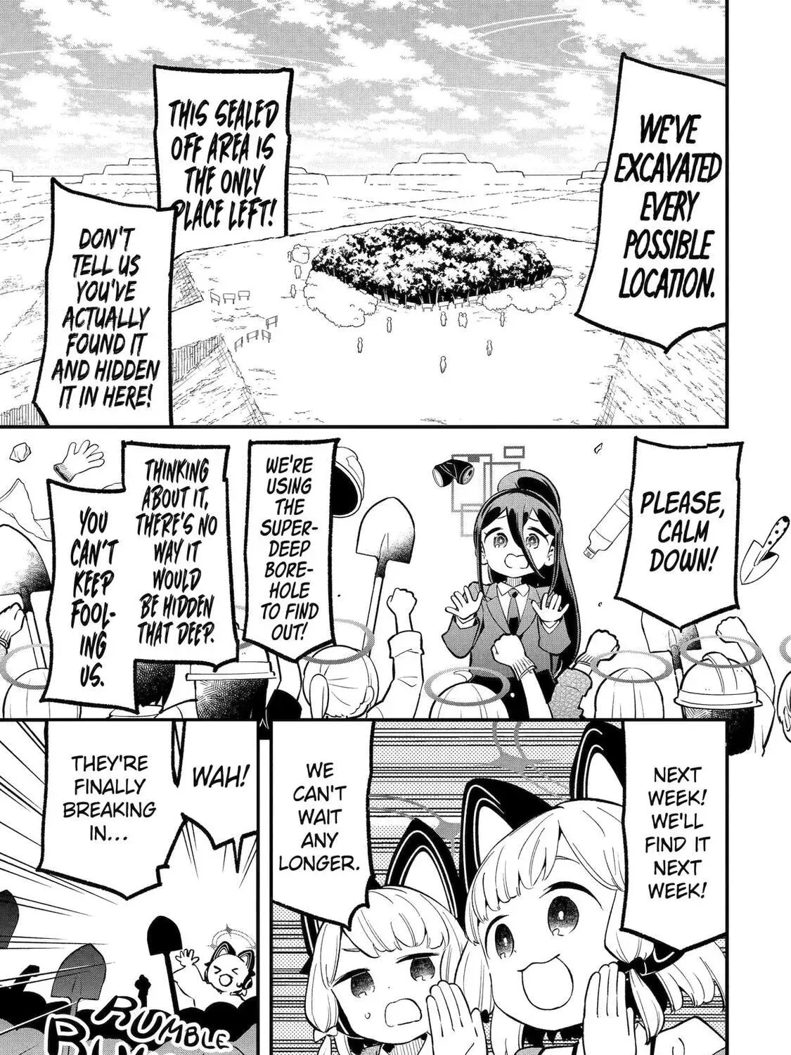 Blue Archive: The Adventure Of Game Development Department Chapter 32 - page 75