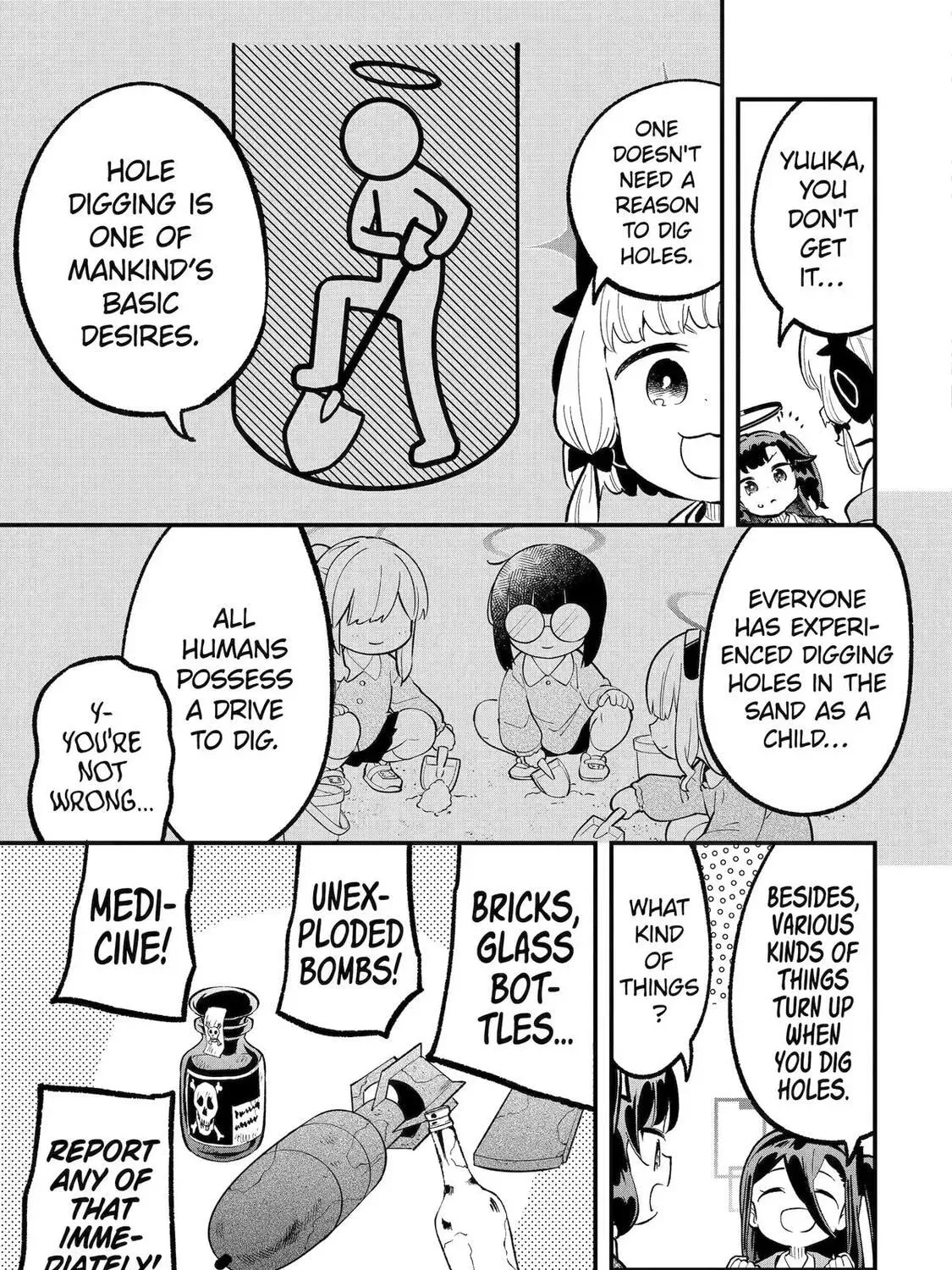 Blue Archive: The Adventure Of Game Development Department Chapter 32 - page 9