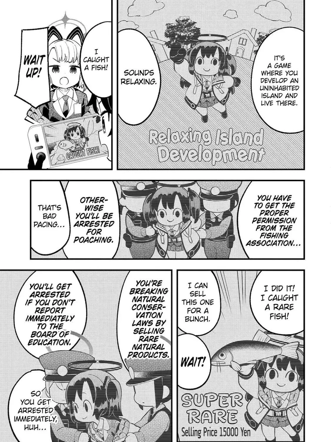 Blue Archive: The Adventure Of Game Development Department Chapter 33 - page 45