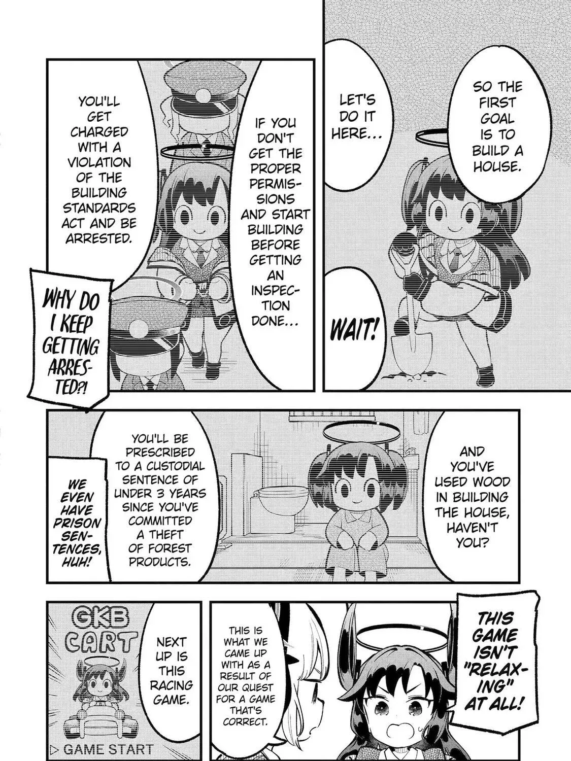 Blue Archive: The Adventure Of Game Development Department Chapter 33 - page 47