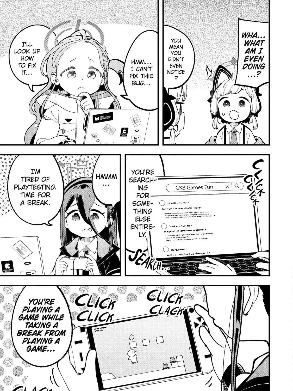 Blue Archive: The Adventure Of Game Development Department Chapter 34 - page 5