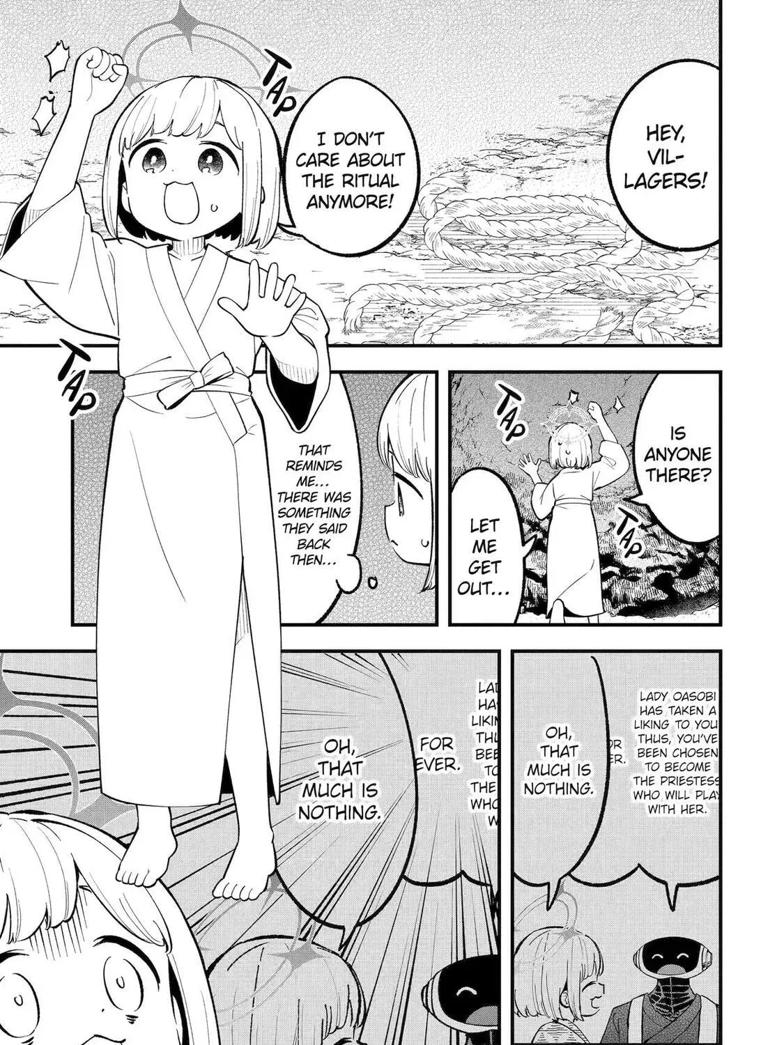 Blue Archive: The Adventure Of Game Development Department Chapter 34 - page 55