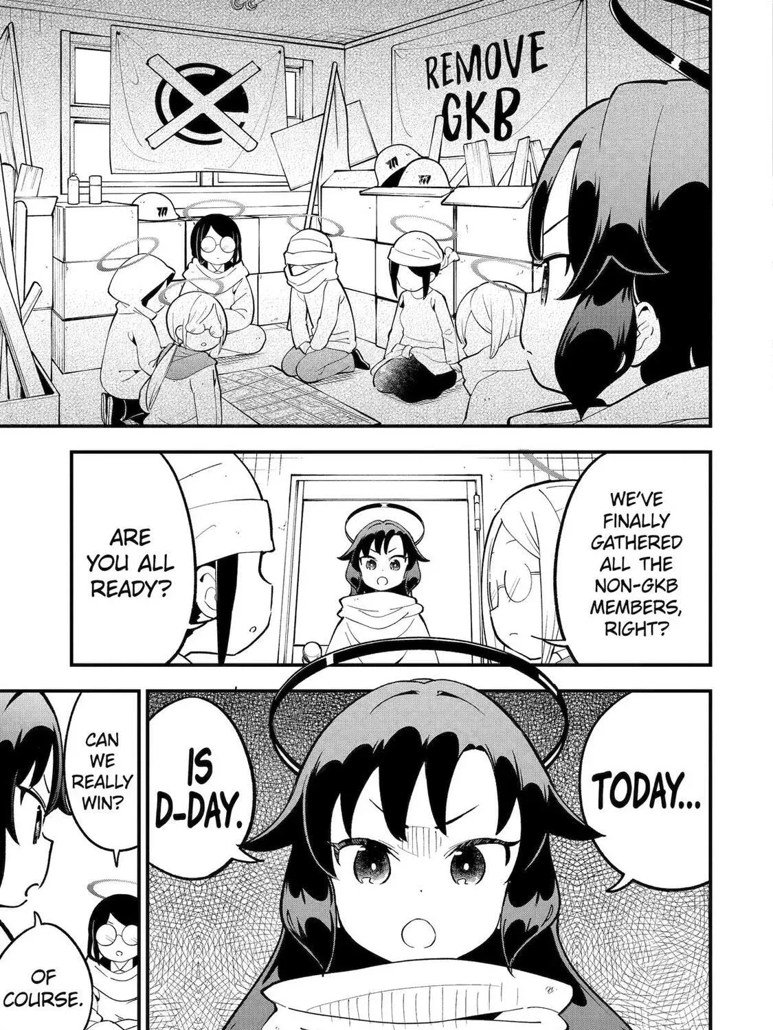 Blue Archive: The Adventure Of Game Development Department Chapter 35 - page 49