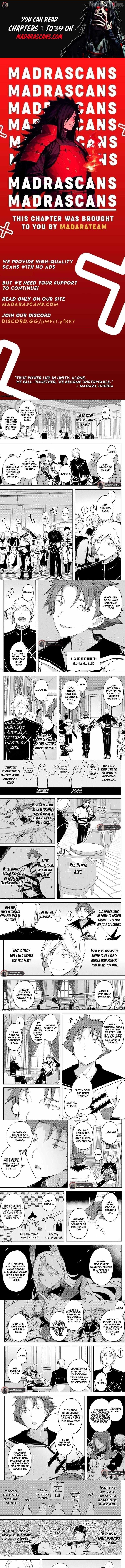 A Heroic Tale About Starting With a Personal Relations Cheat(Ability) and Letting Others Do the Job Chapter 35 - page 1
