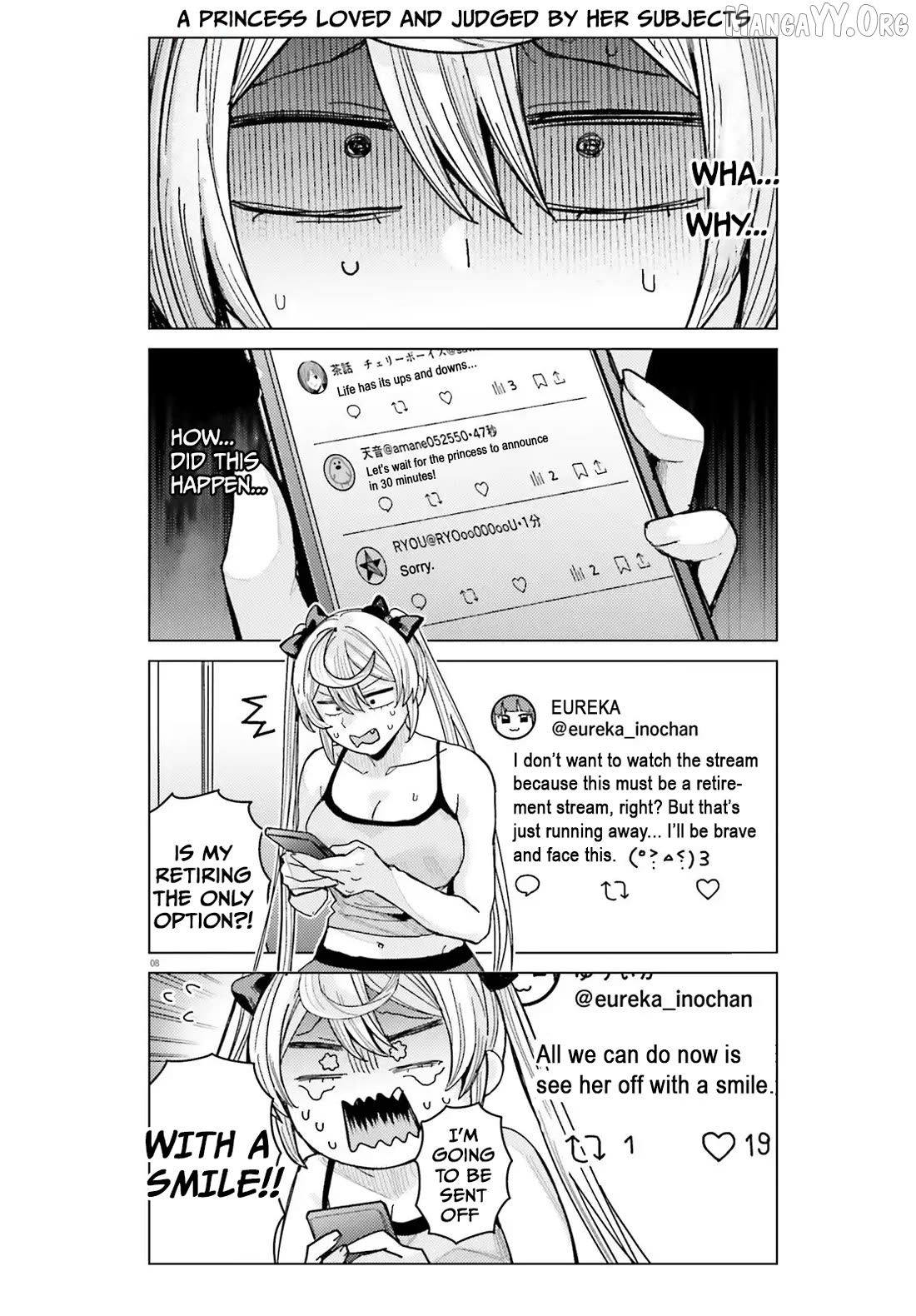 Himegasaki Sakurako wa Kyoumo Fubin Kawaii! Chapter 51 - page 8
