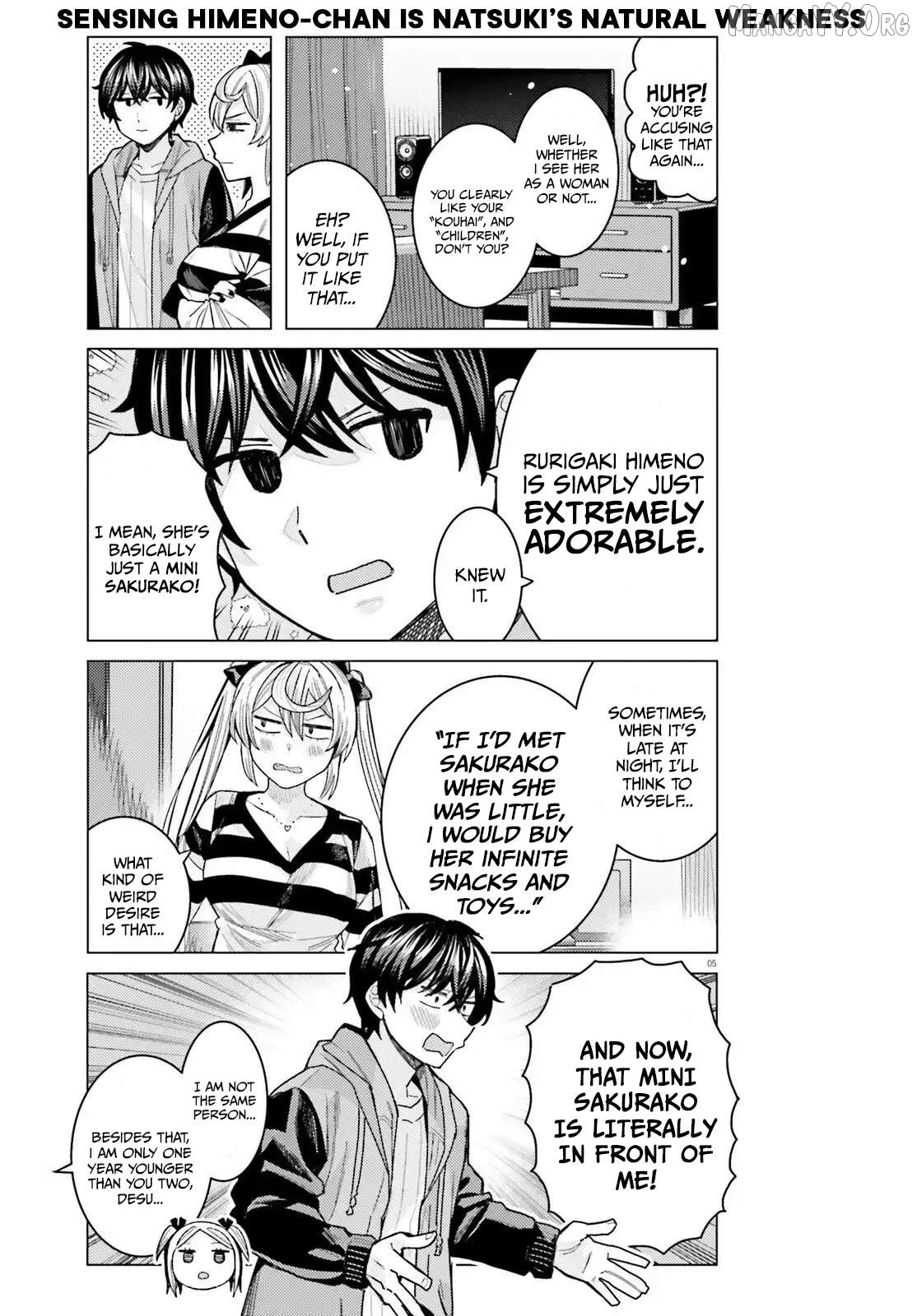 Himegasaki Sakurako wa Kyoumo Fubin Kawaii! Chapter 54 - page 6