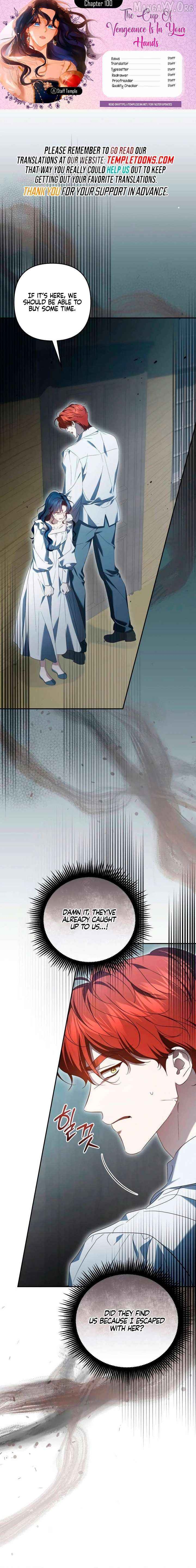 The Cup Of Vengeance Is In Your Hands Chapter 100 - page 1