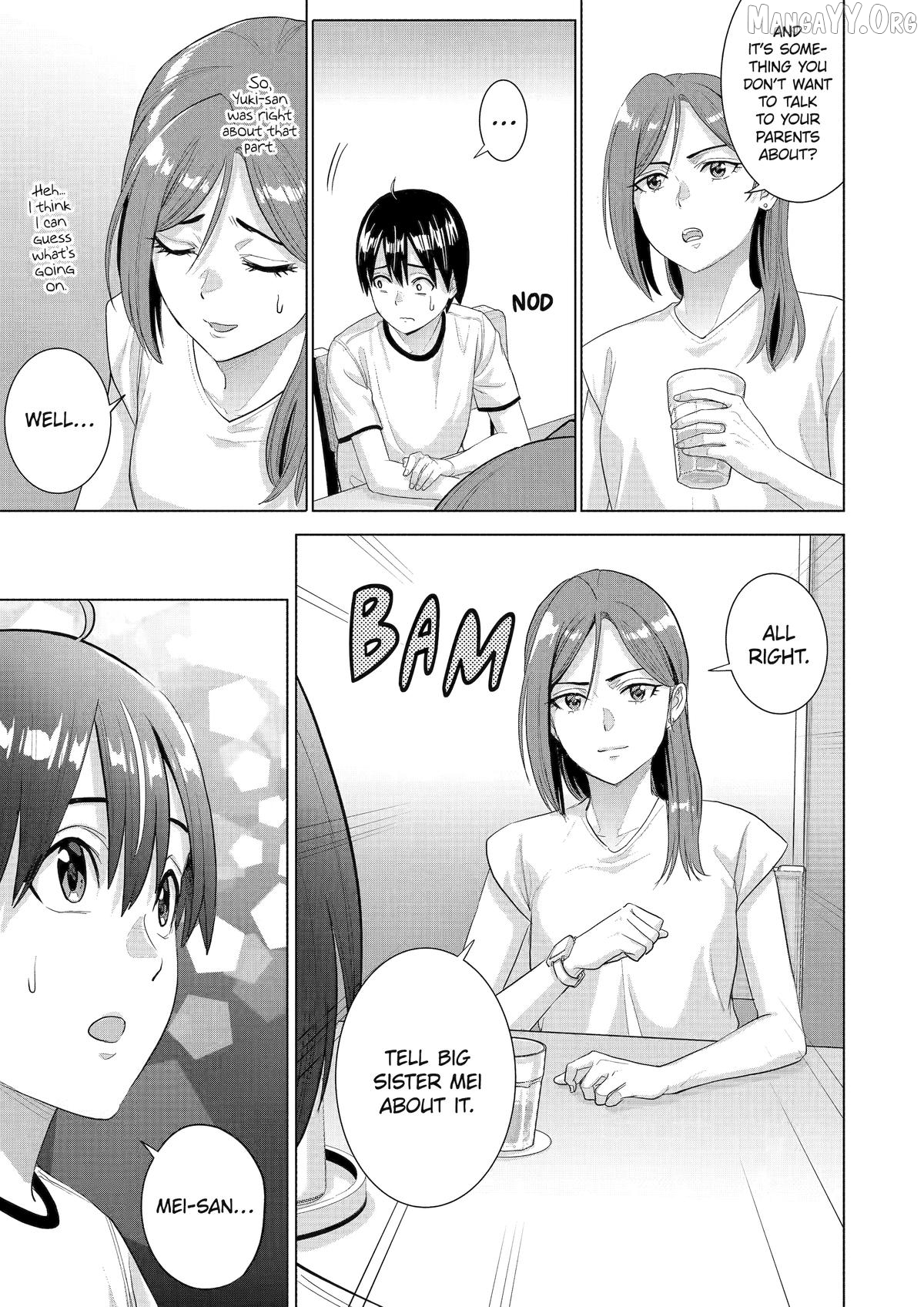Koukousei WEB Sakka no Mote Seikatsu "Anta ga Kami Sakka na Wakenai desho" to Boku wo Futta Osananajimi ga Koukaishiteru kedo Mou Osoi Chapter 47 - page 7