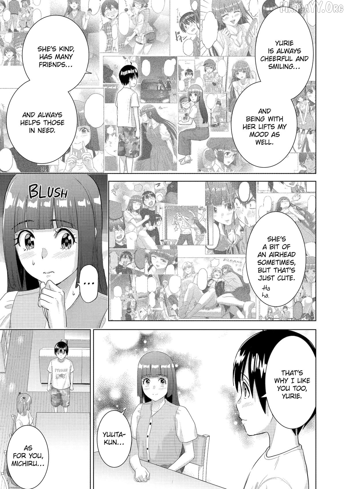 Koukousei WEB Sakka no Mote Seikatsu "Anta ga Kami Sakka na Wakenai desho" to Boku wo Futta Osananajimi ga Koukaishiteru kedo Mou Osoi Chapter 48 - page 11