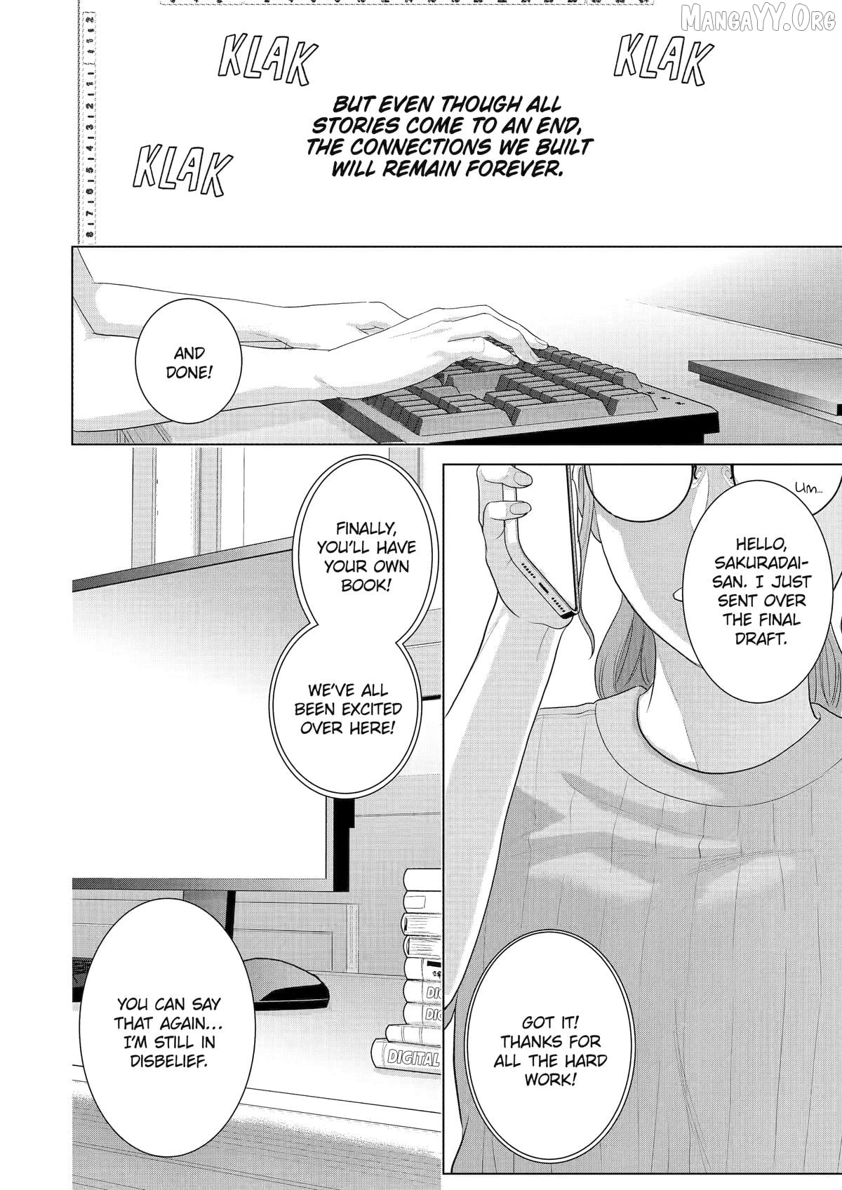 Koukousei WEB Sakka no Mote Seikatsu "Anta ga Kami Sakka na Wakenai desho" to Boku wo Futta Osananajimi ga Koukaishiteru kedo Mou Osoi Chapter 48 - page 22