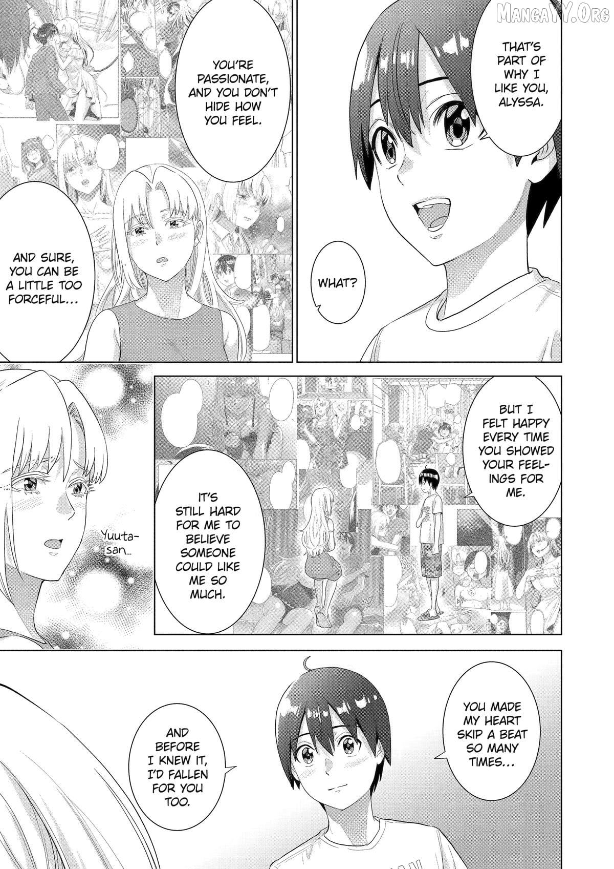 Koukousei WEB Sakka no Mote Seikatsu "Anta ga Kami Sakka na Wakenai desho" to Boku wo Futta Osananajimi ga Koukaishiteru kedo Mou Osoi Chapter 48 - page 9