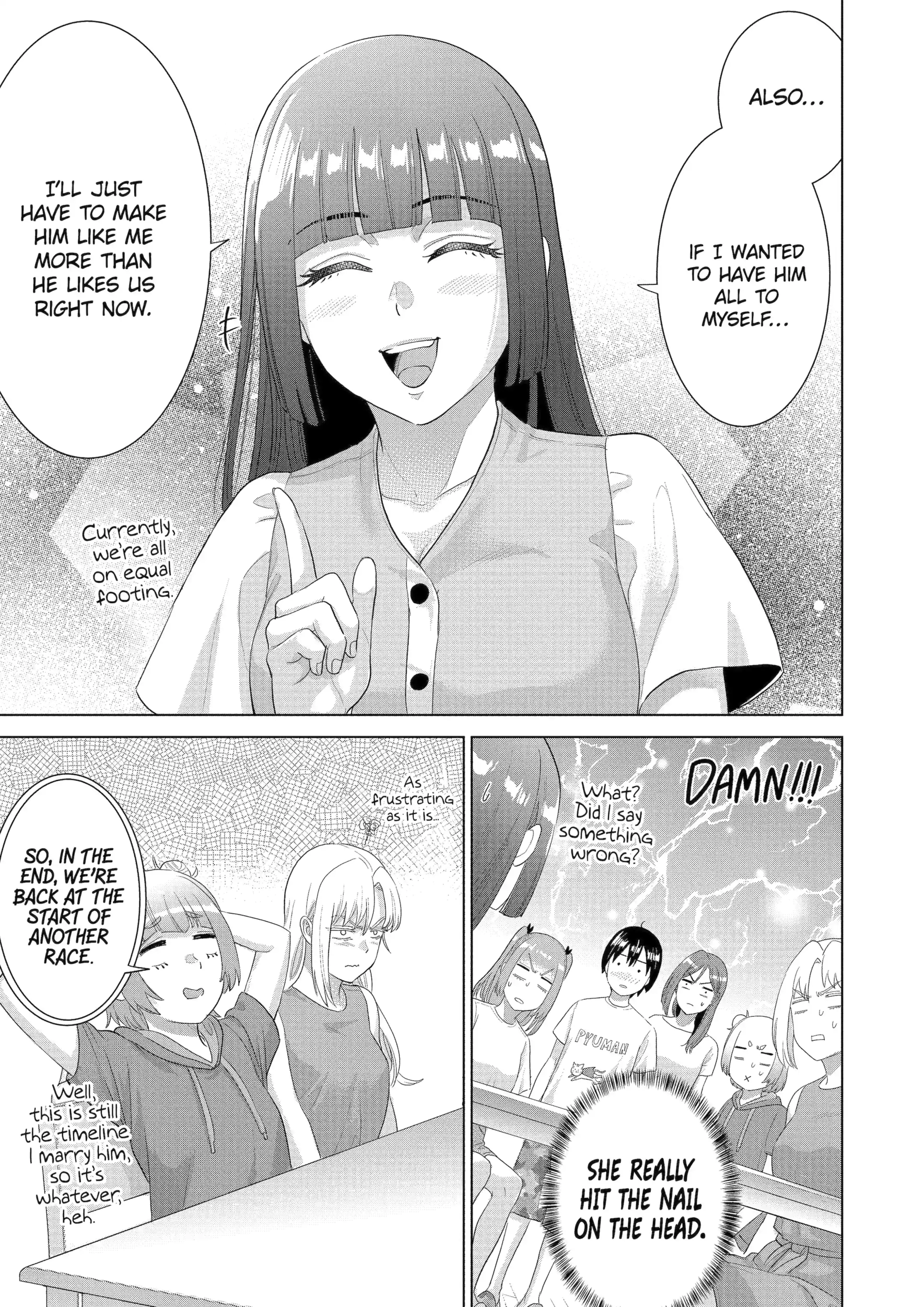 Koukousei WEB Sakka no Mote Seikatsu "Anta ga Kami Sakka na Wakenai desho" to Boku wo Futta Osananajimi ga Koukaishiteru kedo Mou Osoi Chapter 48.2 - page 3