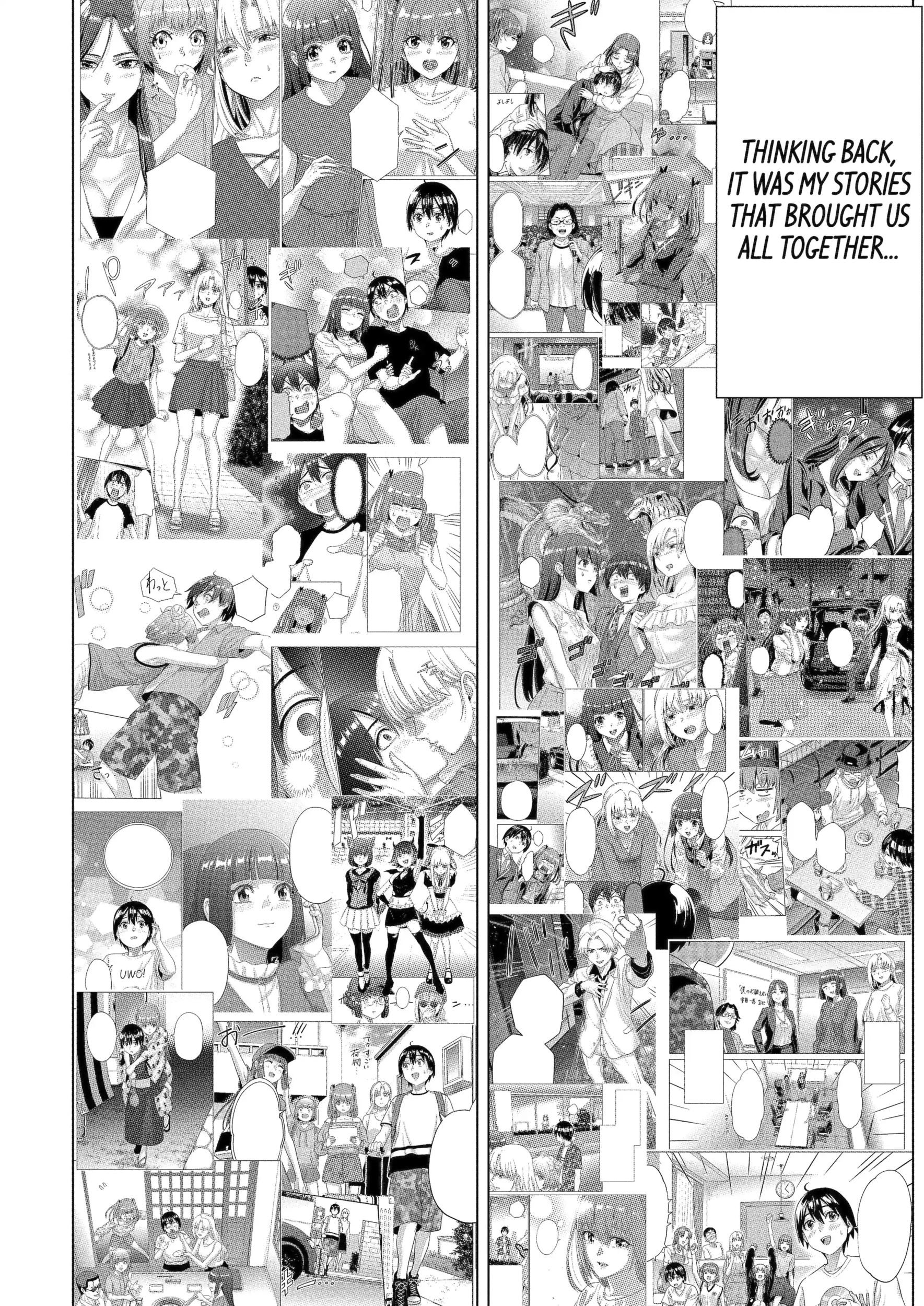 Koukousei WEB Sakka no Mote Seikatsu "Anta ga Kami Sakka na Wakenai desho" to Boku wo Futta Osananajimi ga Koukaishiteru kedo Mou Osoi Chapter 48.2 - page 8