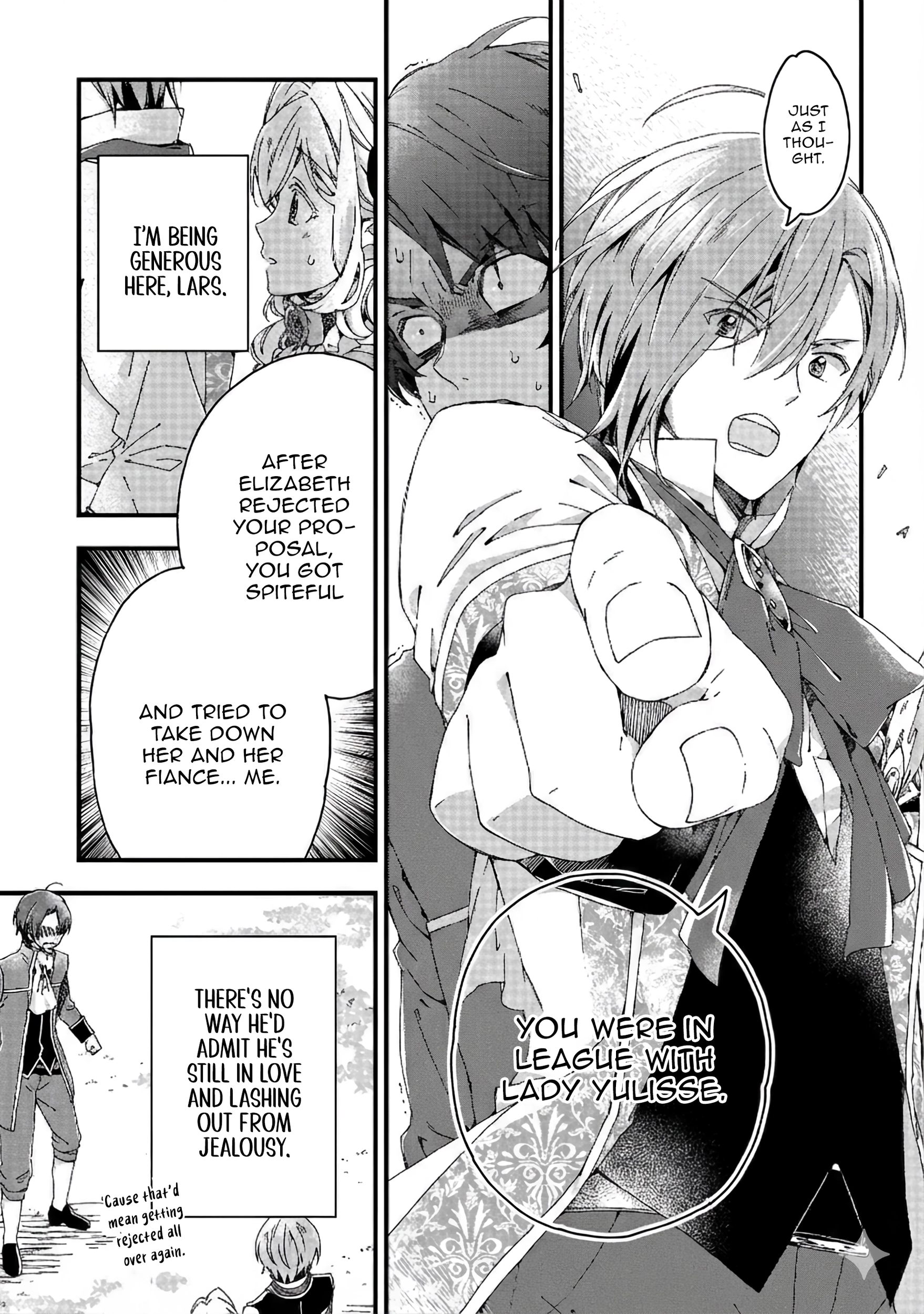Betabore no Kon'yakusha ga Akuyaku Reijou ni Sare Sou na no de. Chapter 9 - page 11