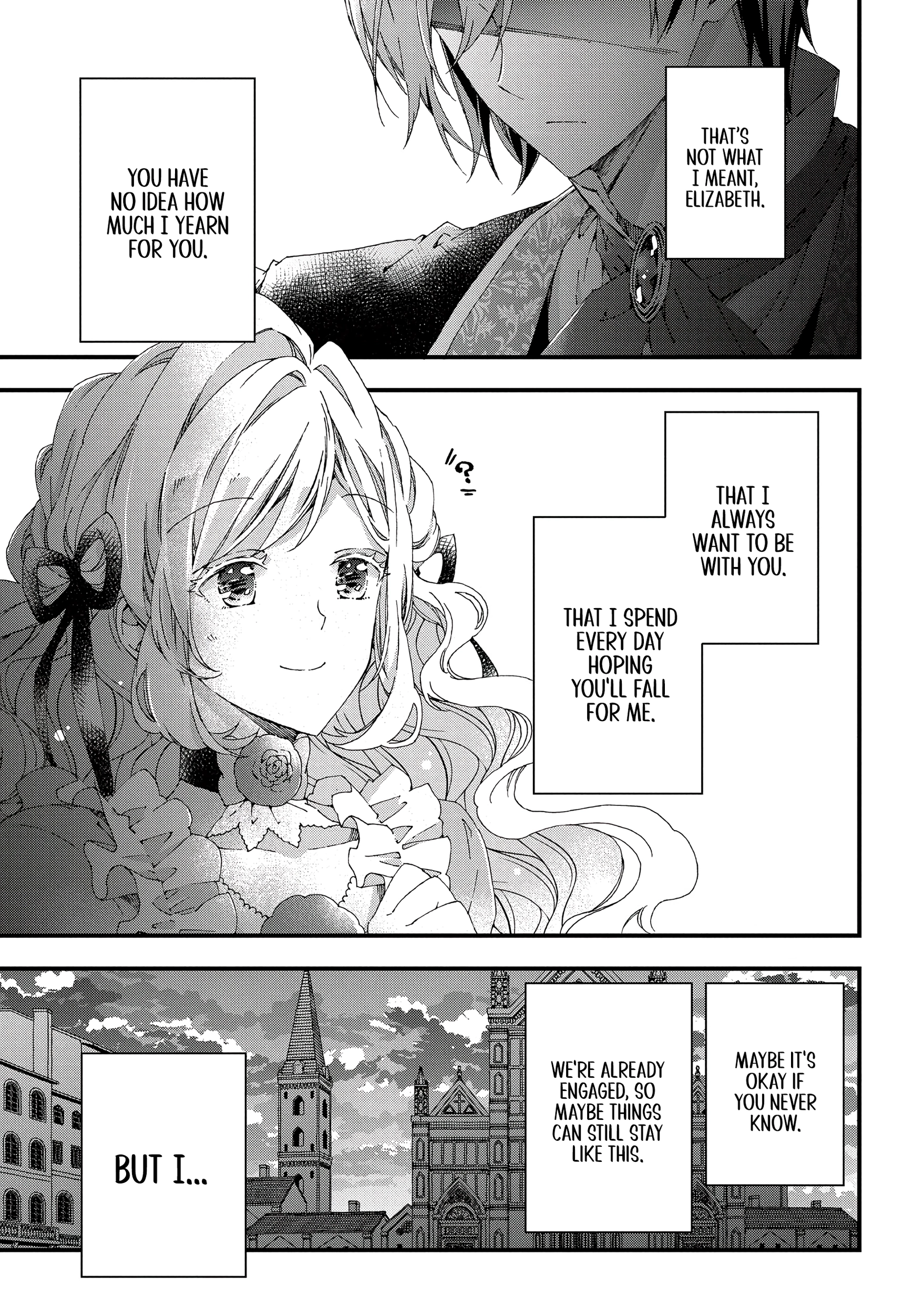 Betabore no Kon'yakusha ga Akuyaku Reijou ni Sare Sou na no de. Chapter 9 - page 29