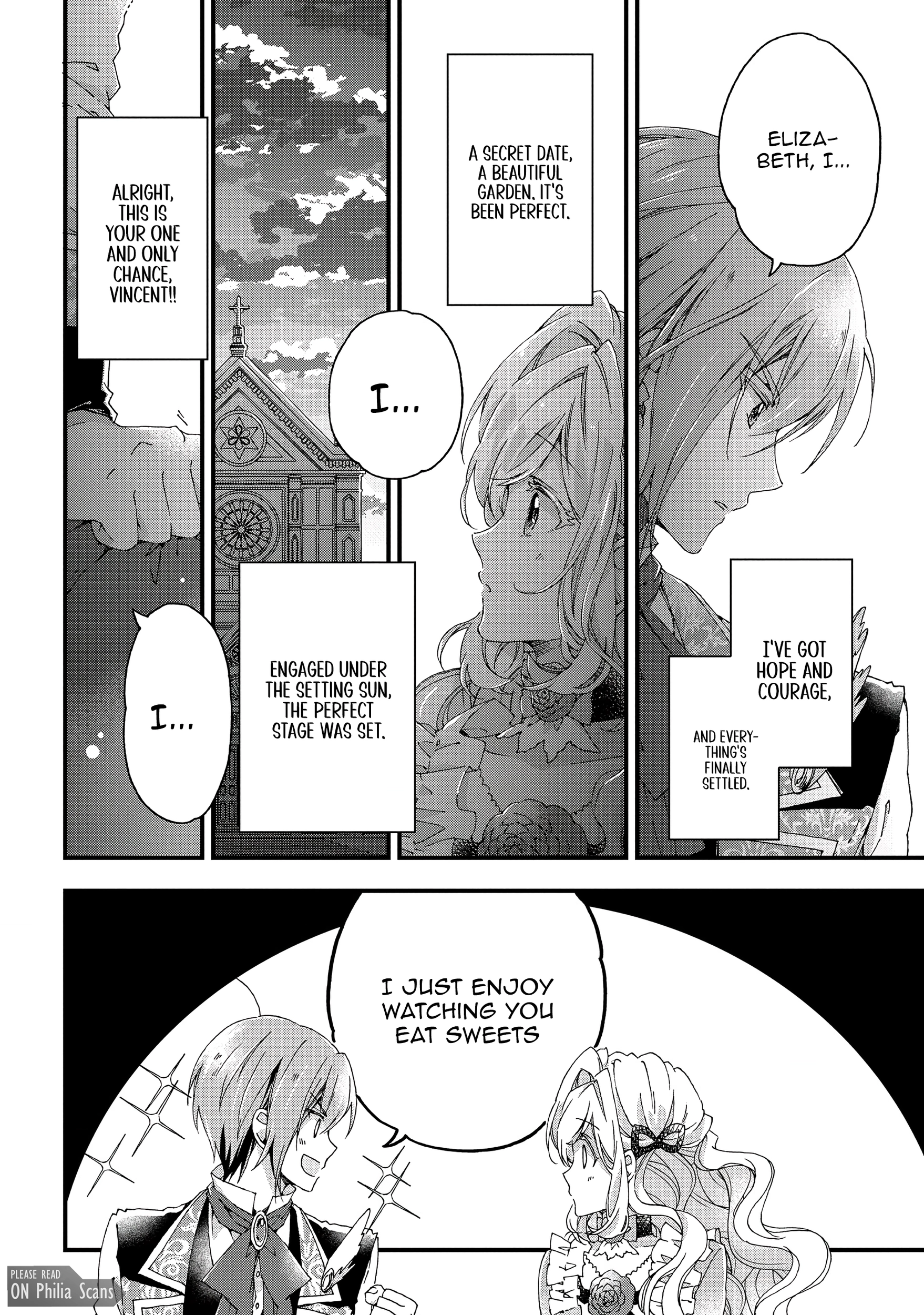 Betabore no Kon'yakusha ga Akuyaku Reijou ni Sare Sou na no de. Chapter 9 - page 30