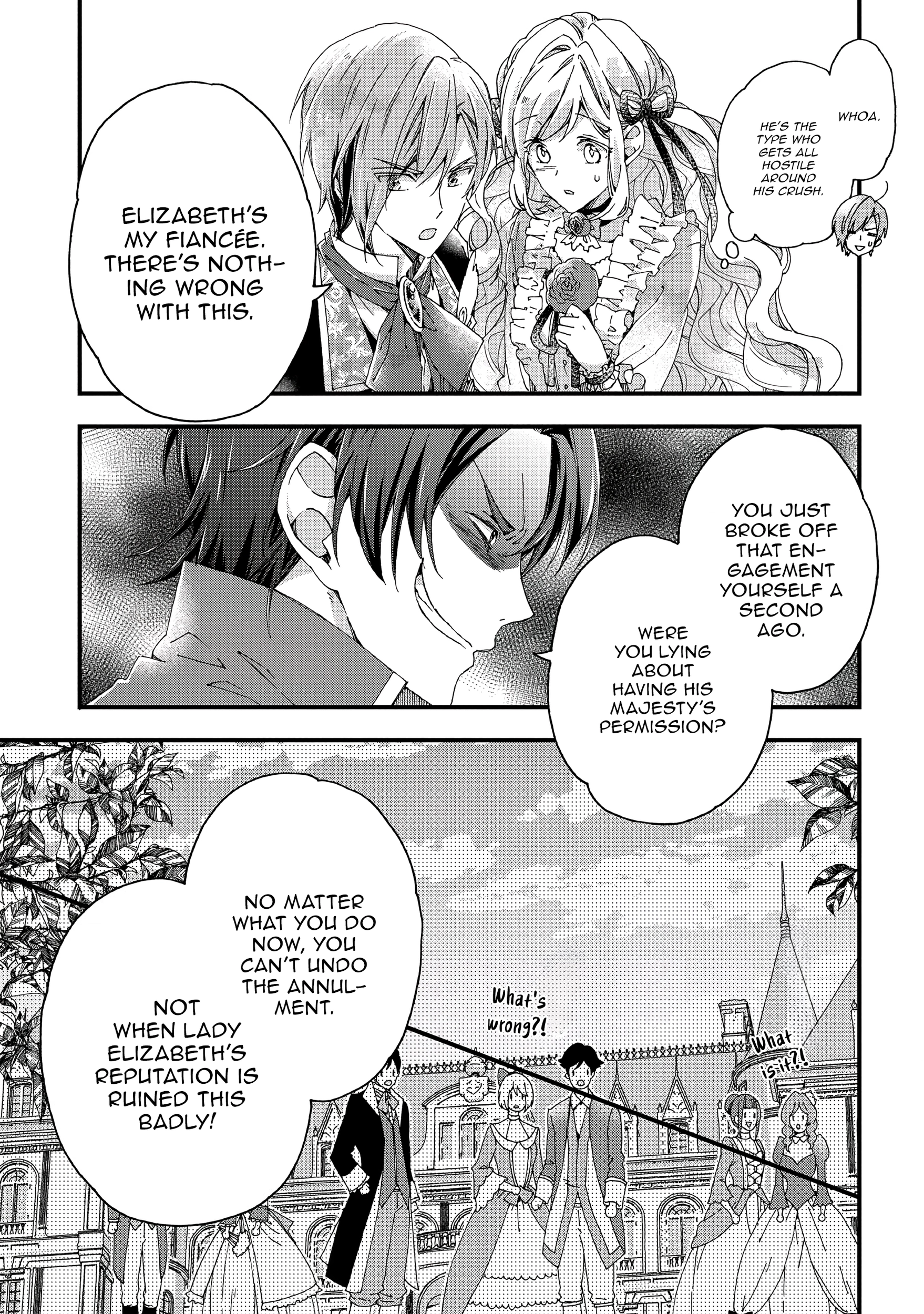 Betabore no Kon'yakusha ga Akuyaku Reijou ni Sare Sou na no de. Chapter 9 - page 5