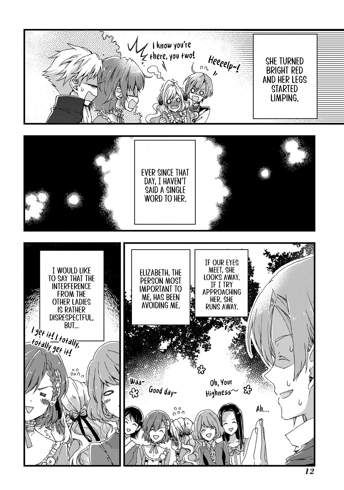 Betabore no Kon'yakusha ga Akuyaku Reijou ni Sare Sou na no de. Chapter 10 - page 10