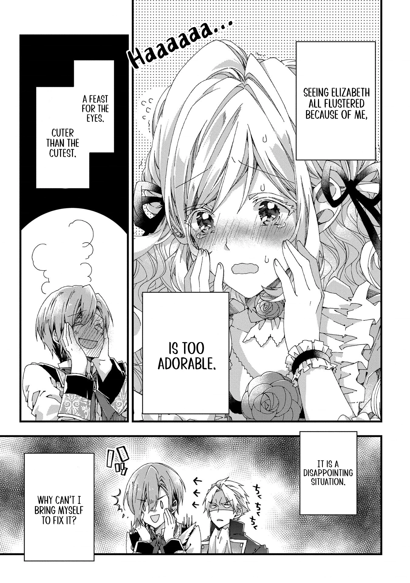 Betabore no Kon'yakusha ga Akuyaku Reijou ni Sare Sou na no de. Chapter 10 - page 11