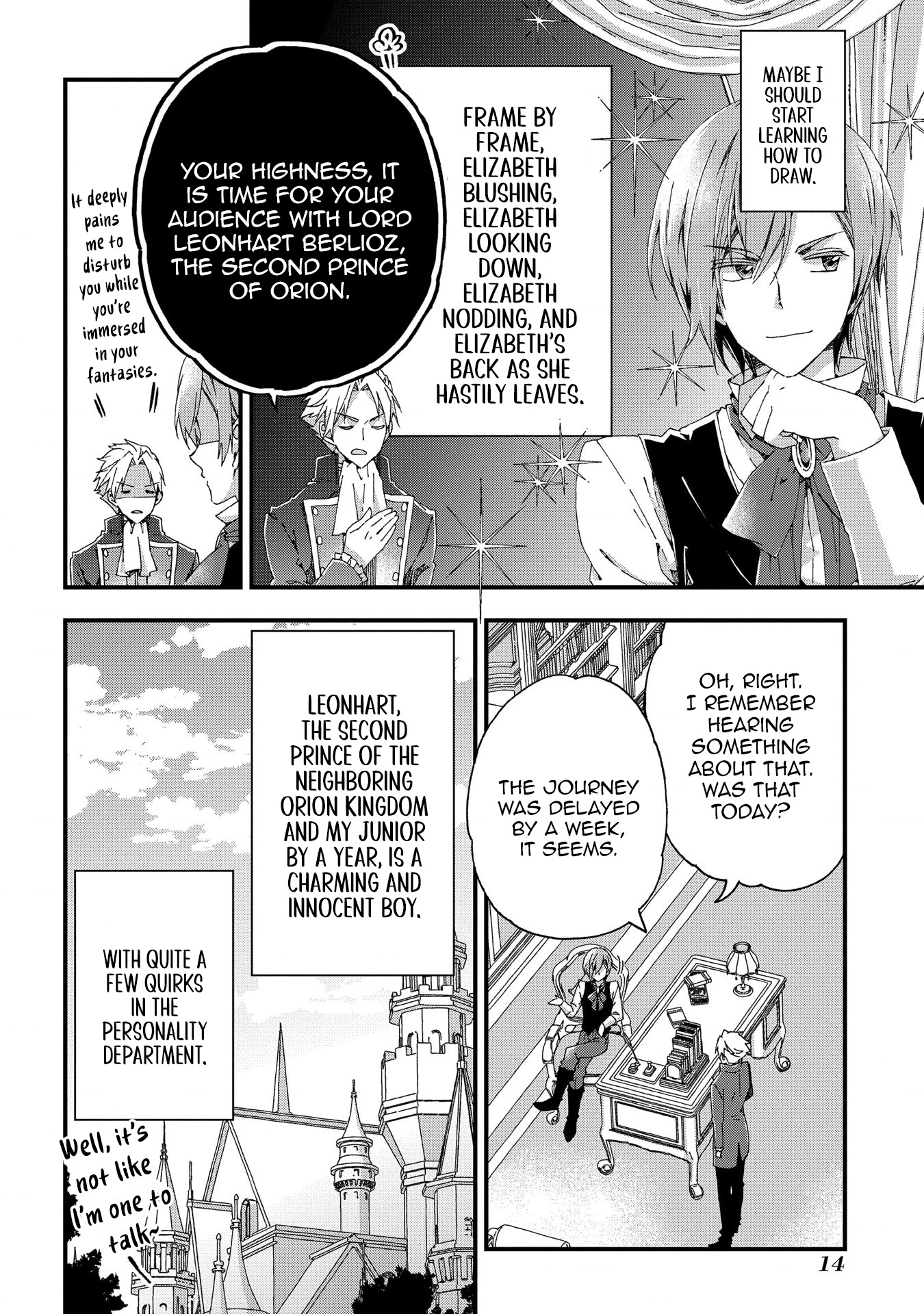 Betabore no Kon'yakusha ga Akuyaku Reijou ni Sare Sou na no de. Chapter 10 - page 12