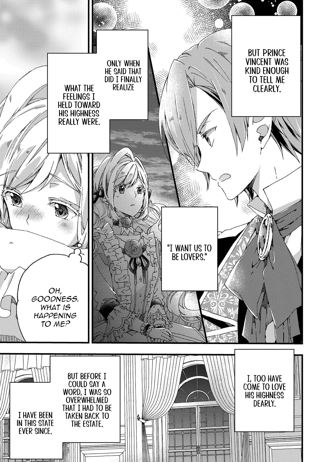 Betabore no Kon'yakusha ga Akuyaku Reijou ni Sare Sou na no de. Chapter 10 - page 21