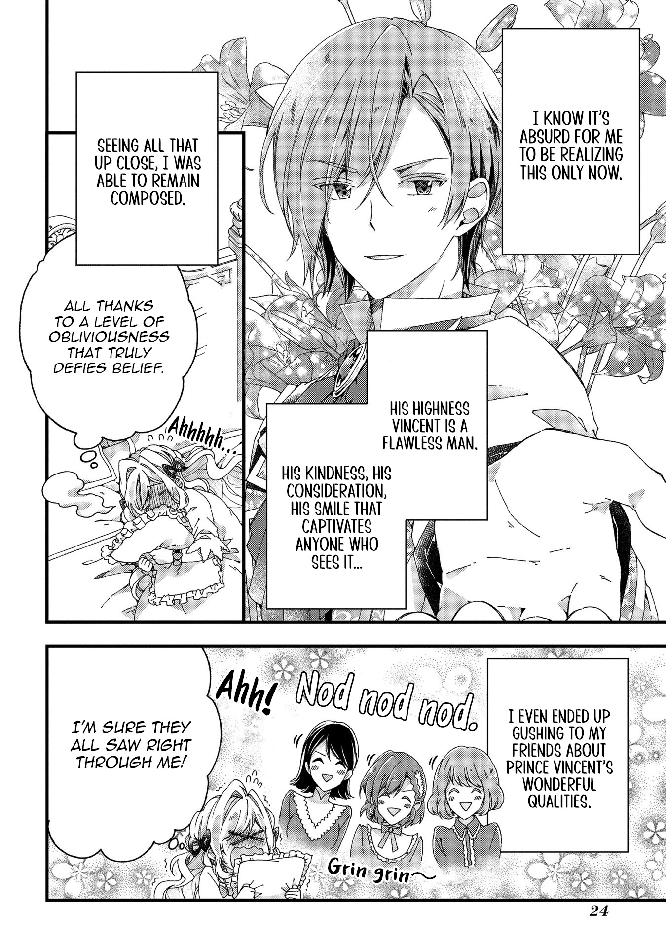 Betabore no Kon'yakusha ga Akuyaku Reijou ni Sare Sou na no de. Chapter 10 - page 22