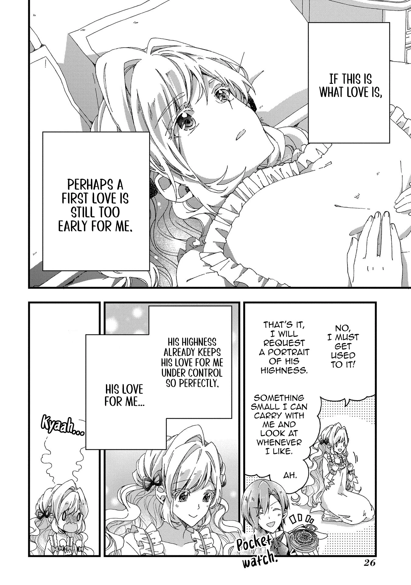 Betabore no Kon'yakusha ga Akuyaku Reijou ni Sare Sou na no de. Chapter 10 - page 24