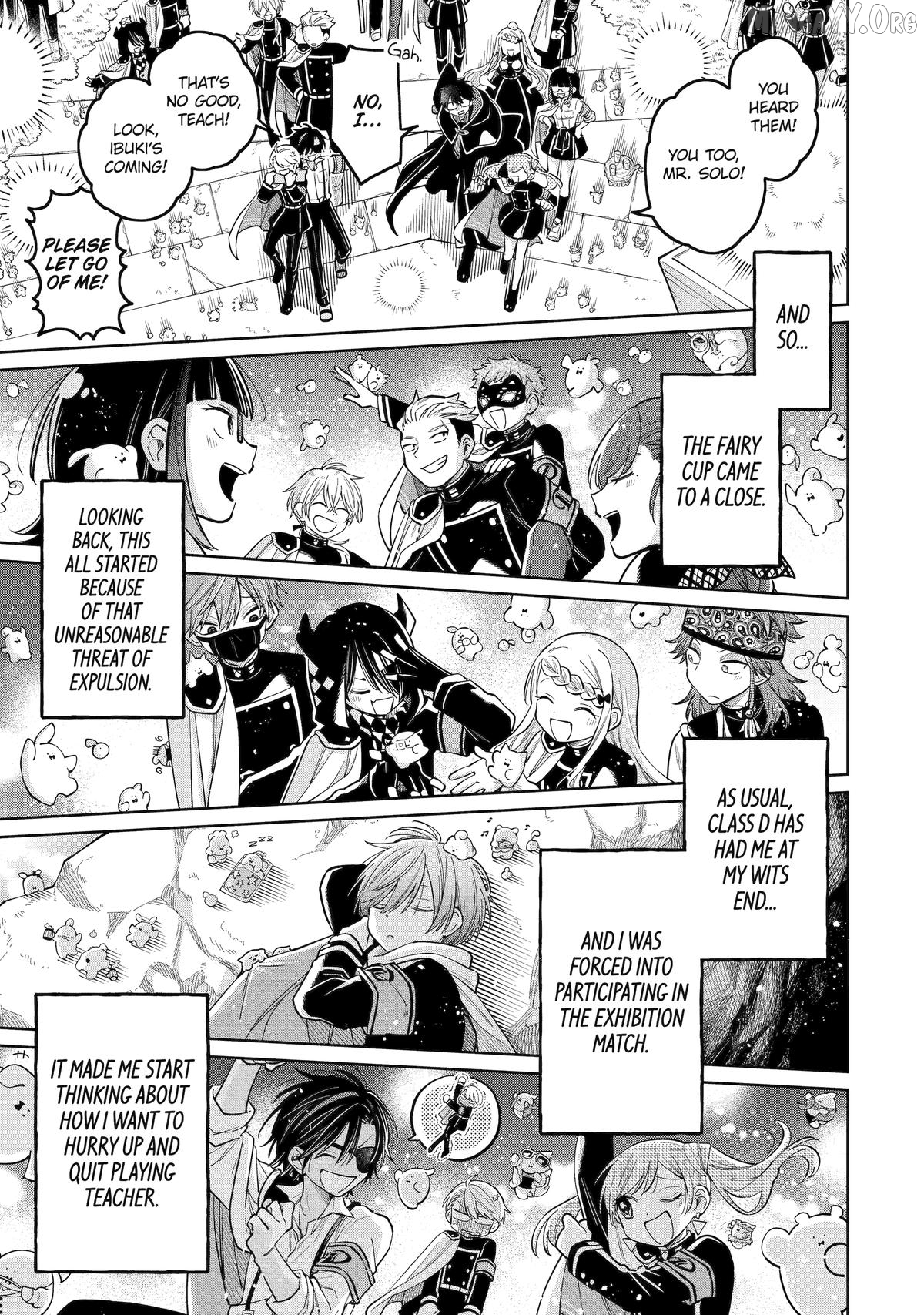 Sensei! Bokutachi ga Sekai wo Horoboshimasu. Chapter 53 - page 56