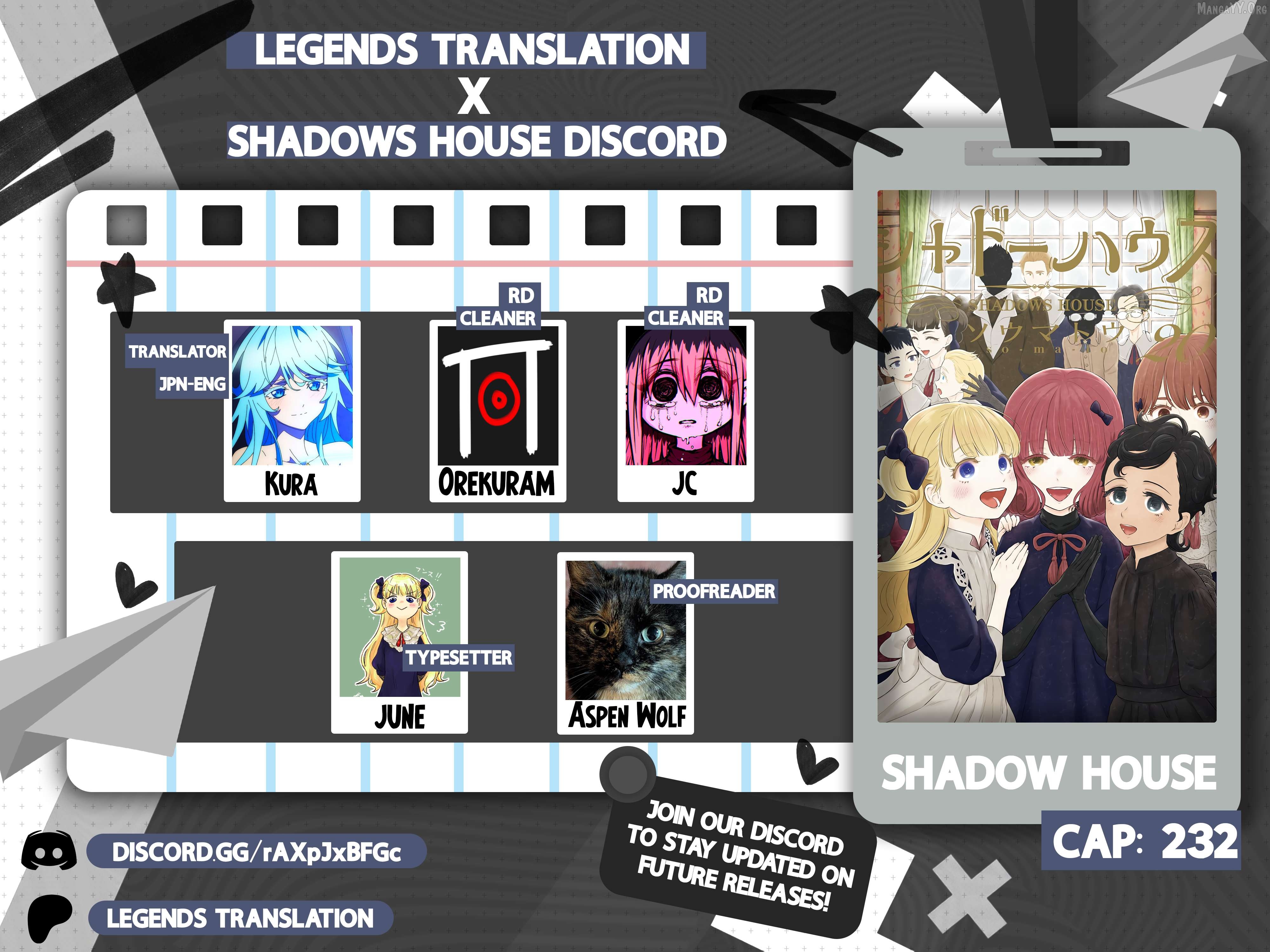Shadow House Chapter 232 - page 1