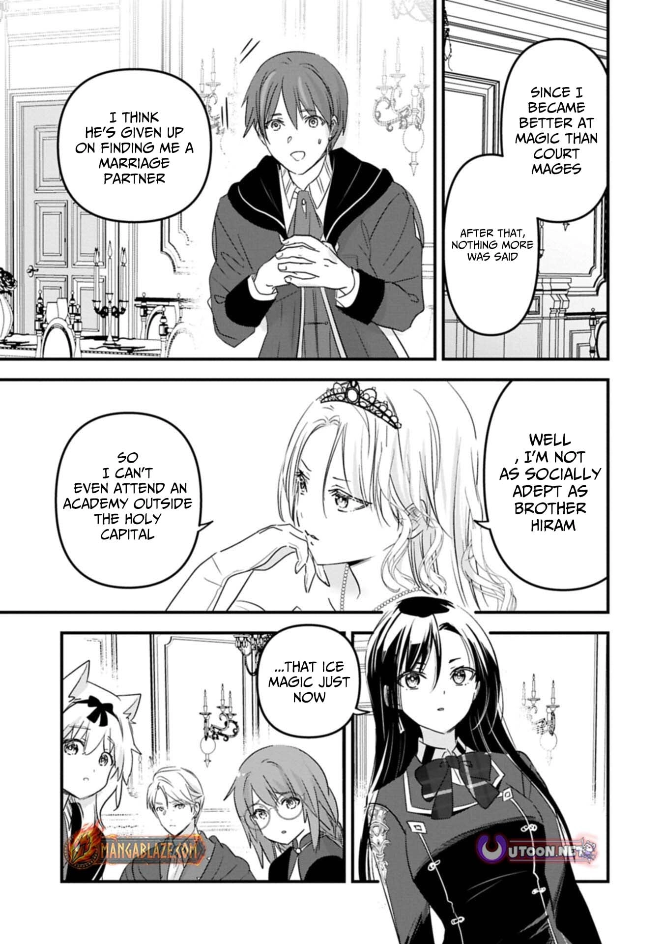 Isekai Teni shite Kyoushi ni natta ga, Majo to Osorerareteiru Ken - Aoi-sensei no Gakuen Funtou Nisshi Chapter 27.1 - page 14
