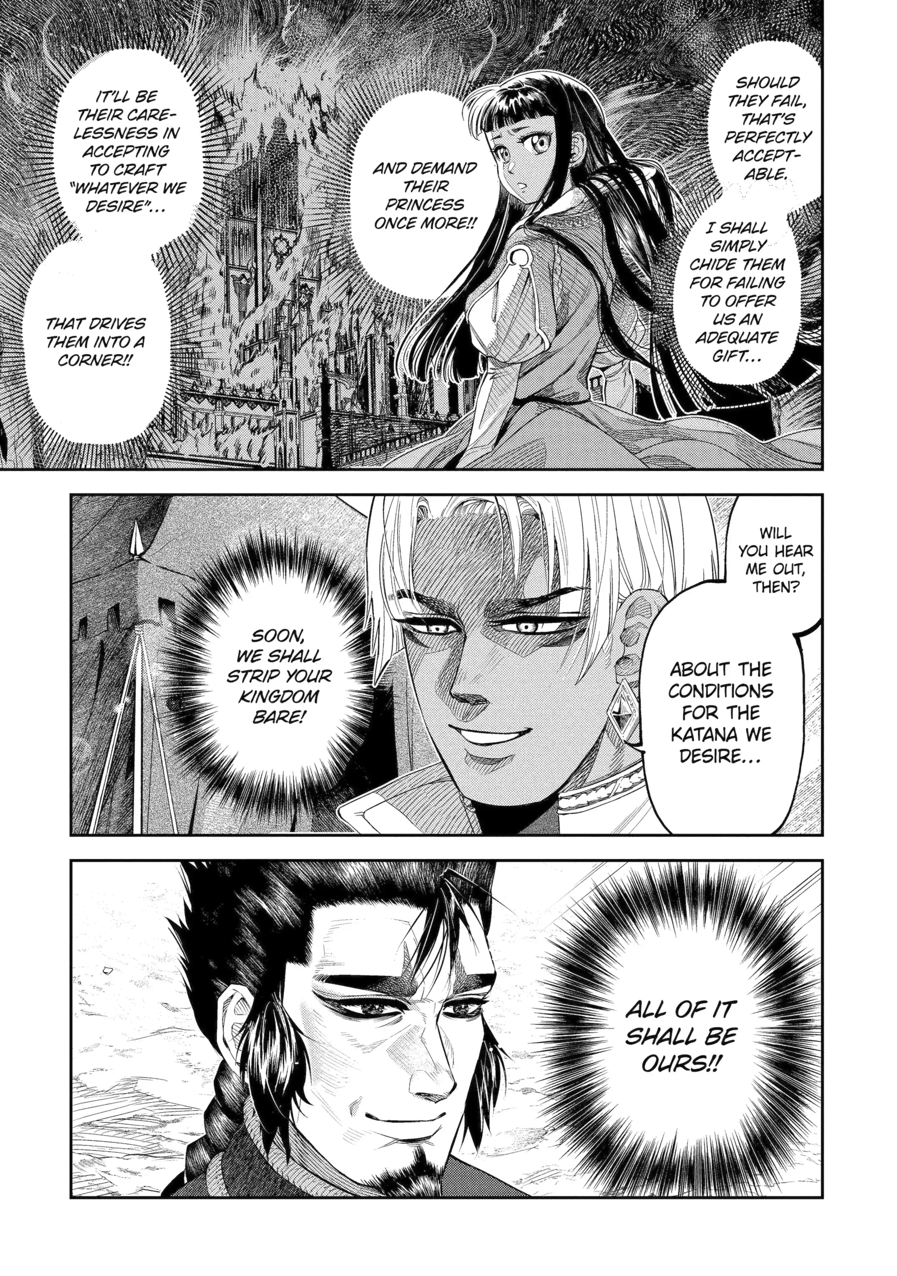 Isekai Toushou no Maken Seisaku Gurashi Chapter 14.1 - page 3